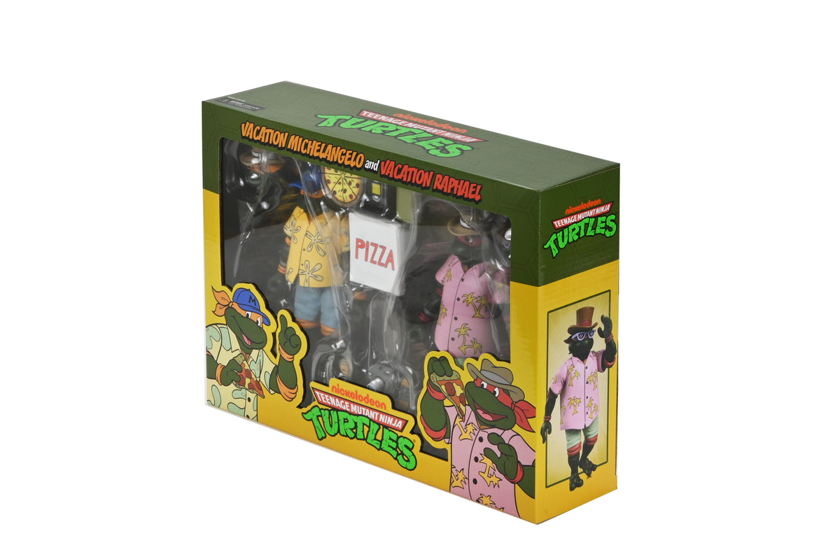 Teenage Mutant Ninja Turtles (Cartoon) - Vacation Michelangelo and Raphael 7" Scale Action Figures (2-Pack)