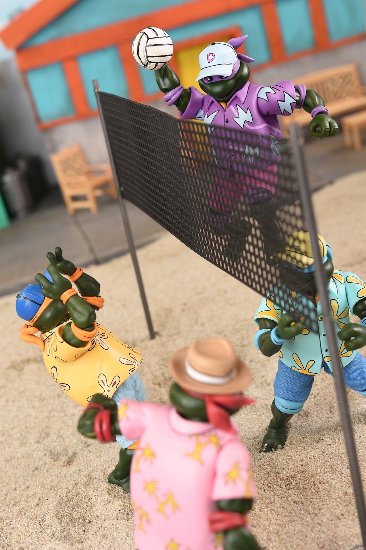 Teenage Mutant Ninja Turtles (Cartoon) - Vacation Michelangelo and Raphael 7" Scale Action Figures (2-Pack)