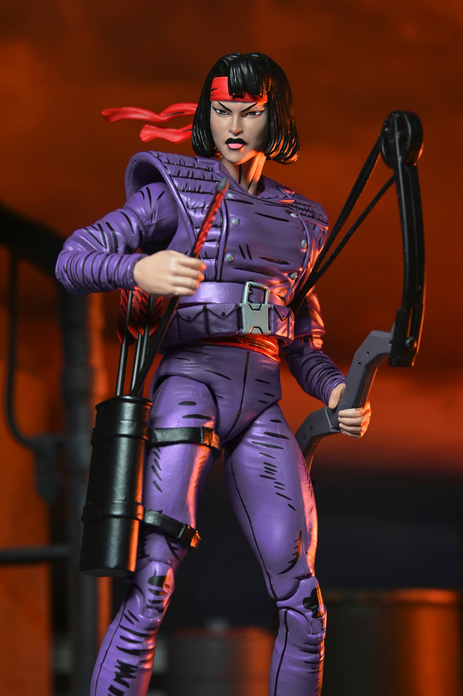 Teenage Mutant Ninja Turtles (Mirage Comics) - Karai Mercenary 7&quot; Scale Action Figure - NECA