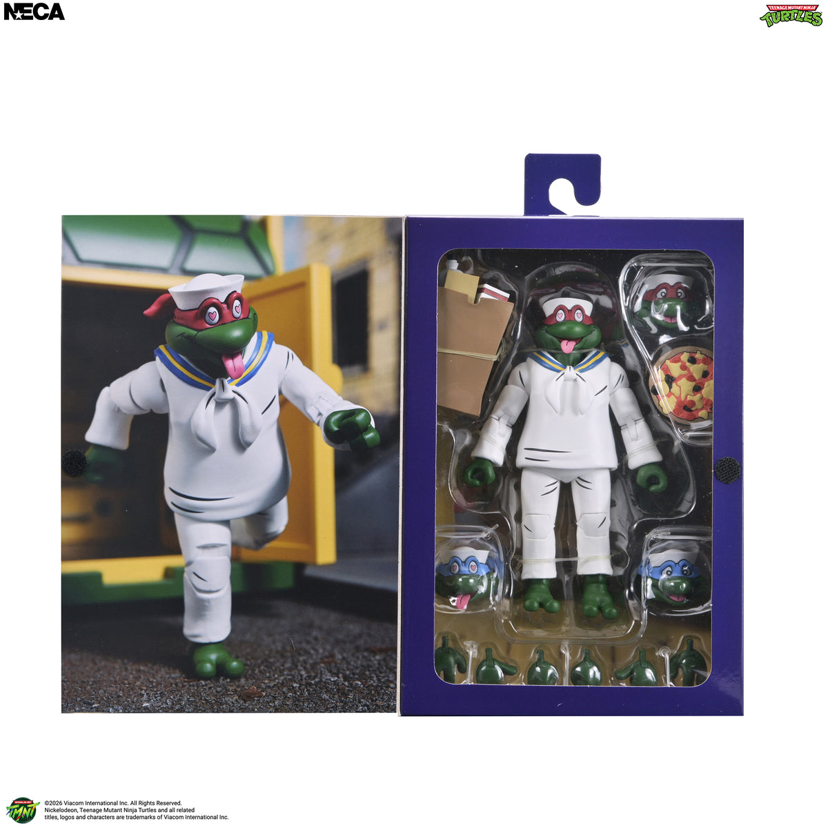 Teenage Mutant Ninja Turtles (1987 Cartoon) - Sailor Raphael 7" Scale Action Figure