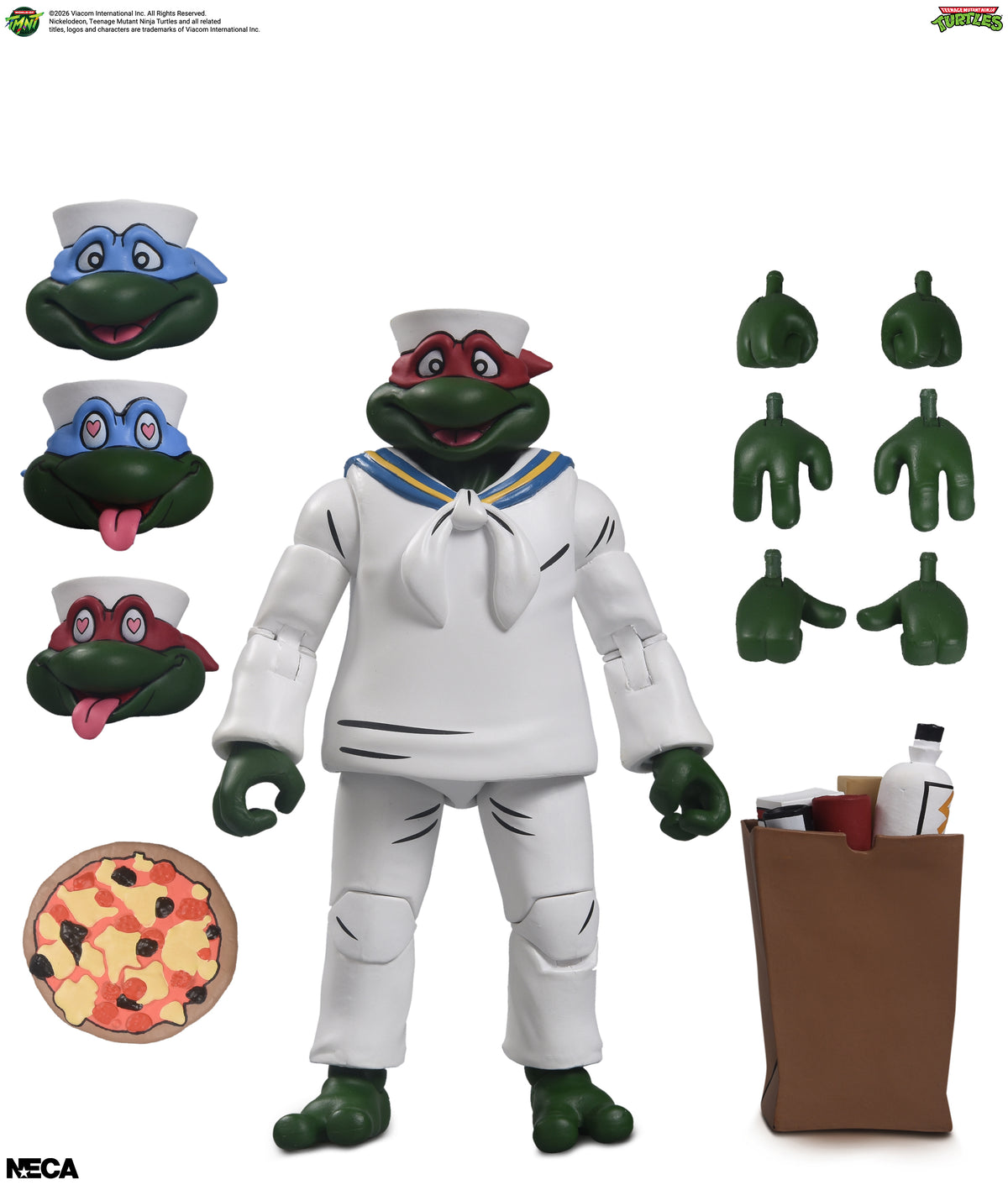 Teenage Mutant Ninja Turtles (1987 Cartoon) - Sailor Raphael 7" Scale Action Figure