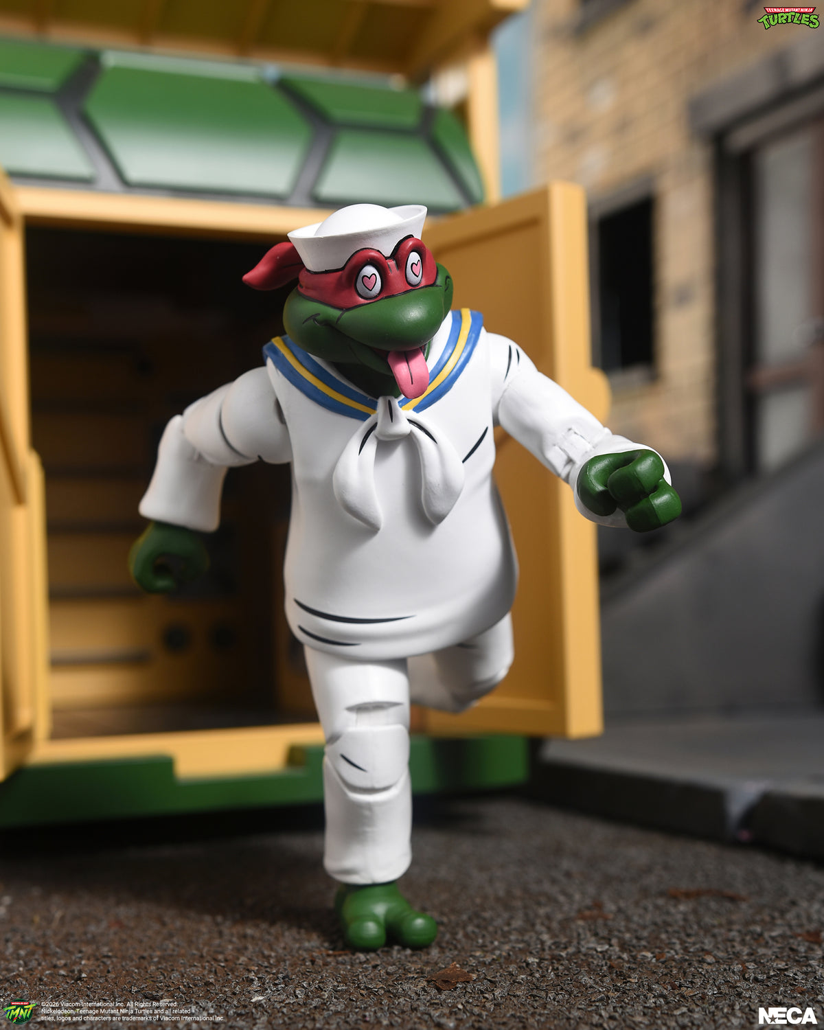 Teenage Mutant Ninja Turtles (1987 Cartoon) - Sailor Raphael 7" Scale Action Figure