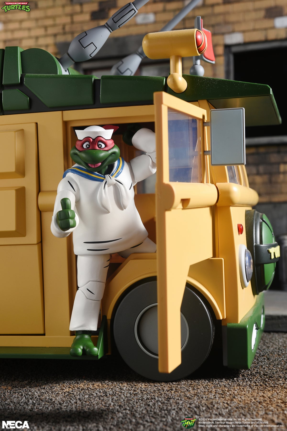 Teenage Mutant Ninja Turtles (1987 Cartoon) - Sailor Raphael 7" Scale Action Figure
