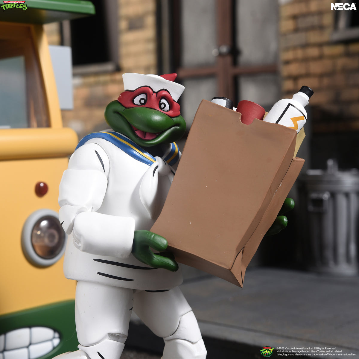 Teenage Mutant Ninja Turtles (1987 Cartoon) - Sailor Raphael 7" Scale Action Figure