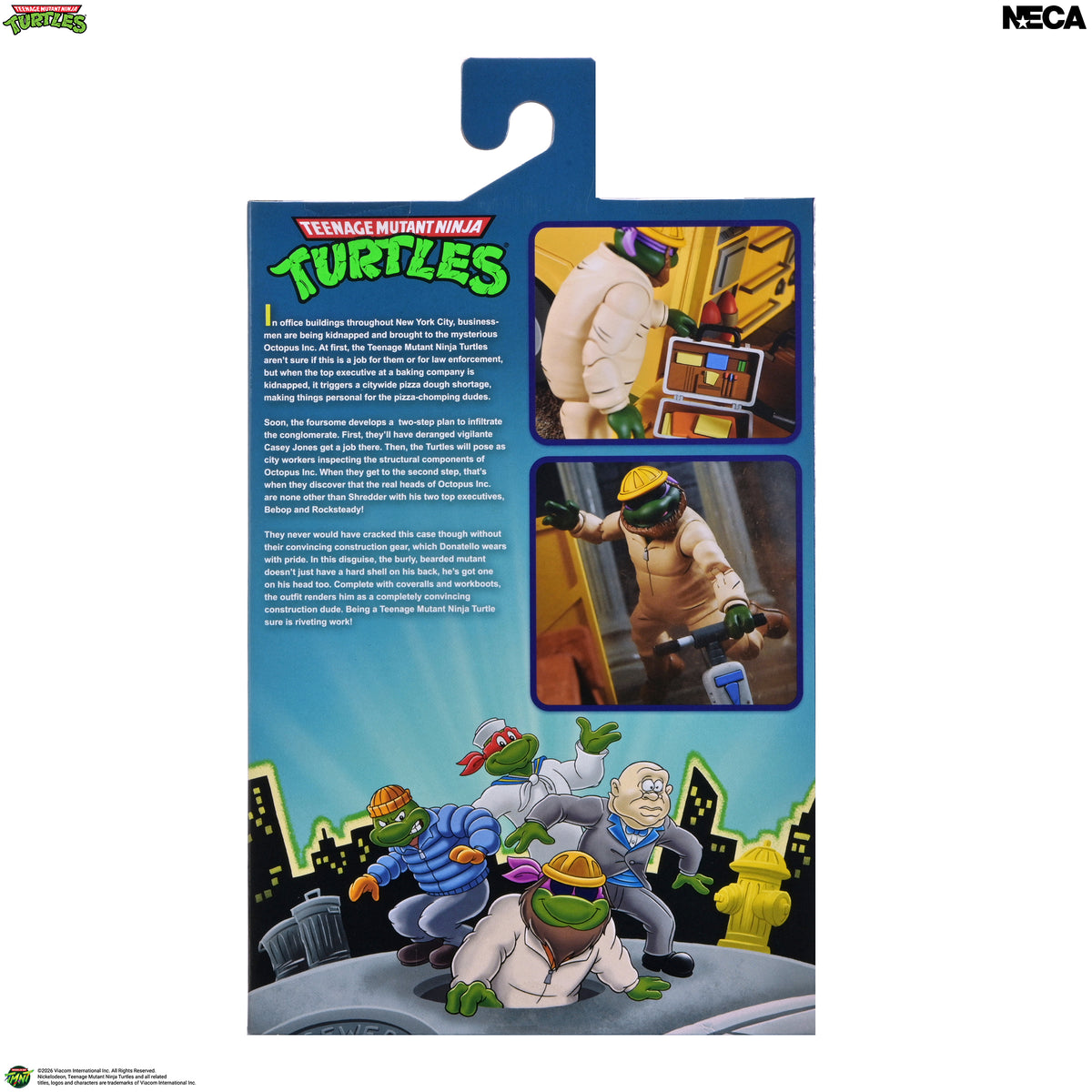 Teenage Mutant Ninja Turtles (1987 Cartoon) - Construction Donatello 7" Scale Action Figure