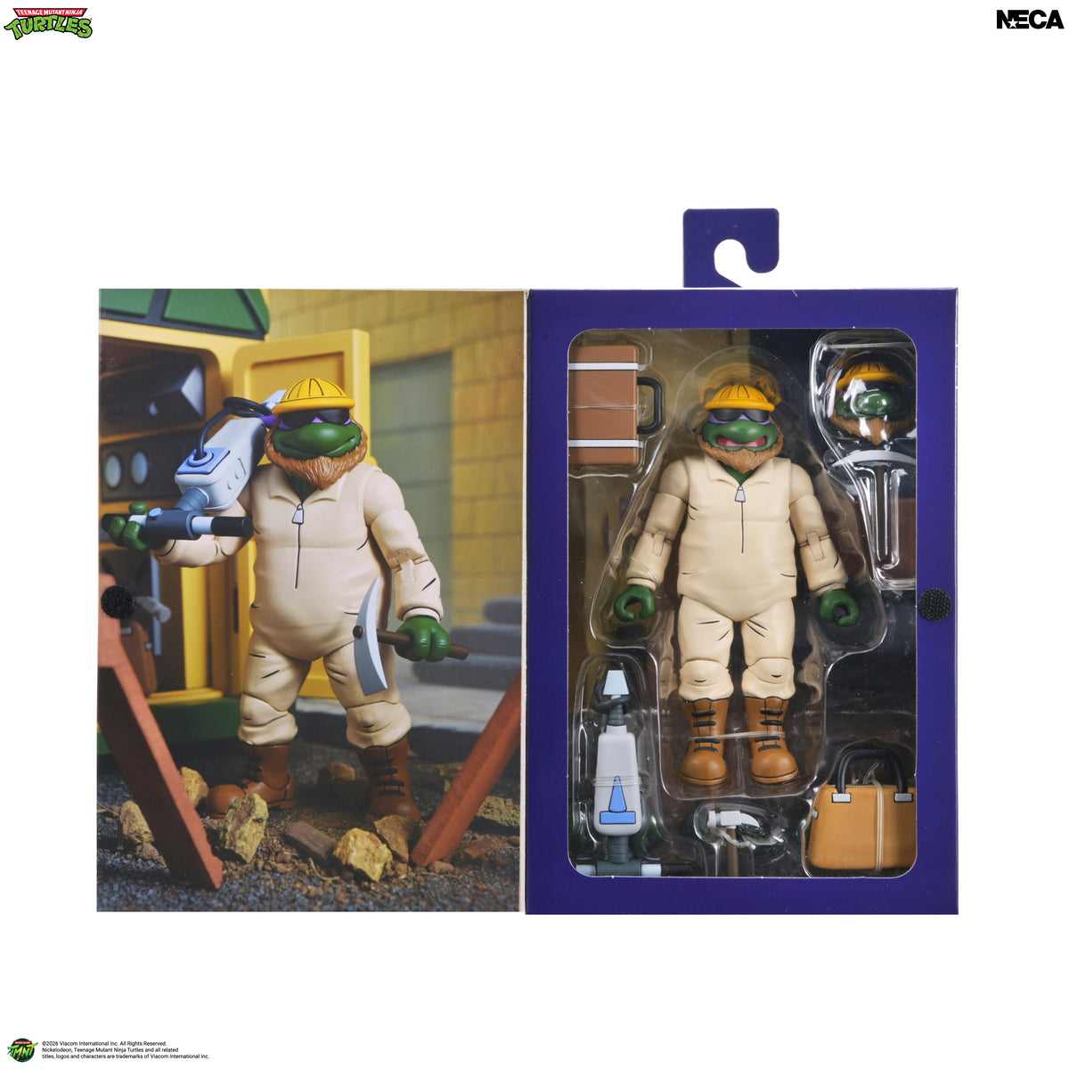 Teenage Mutant Ninja Turtles (1987 Cartoon) - Construction Donatello 7" Scale Action Figure