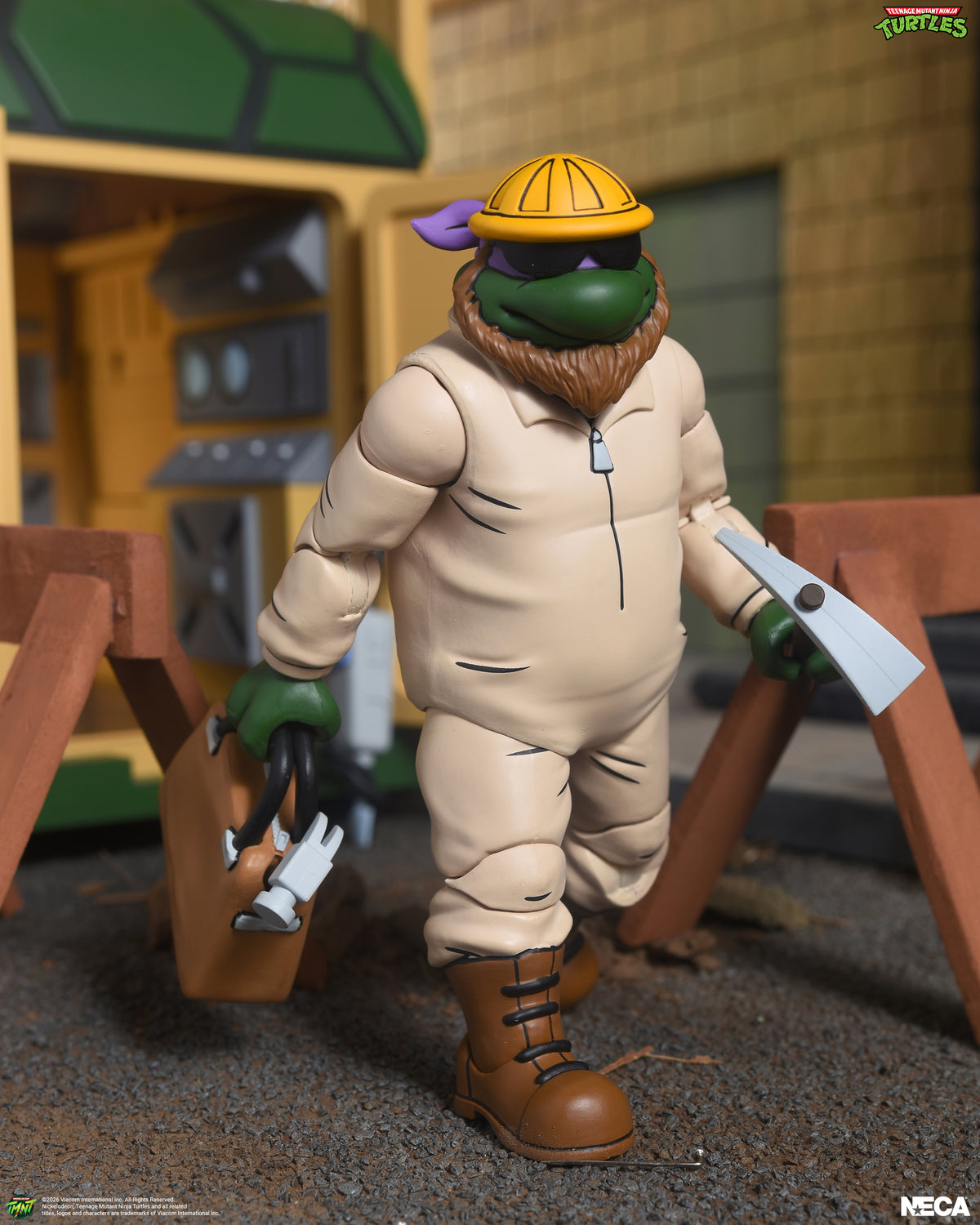 Teenage Mutant Ninja Turtles (1987 Cartoon) - Construction Donatello 7" Scale Action Figure