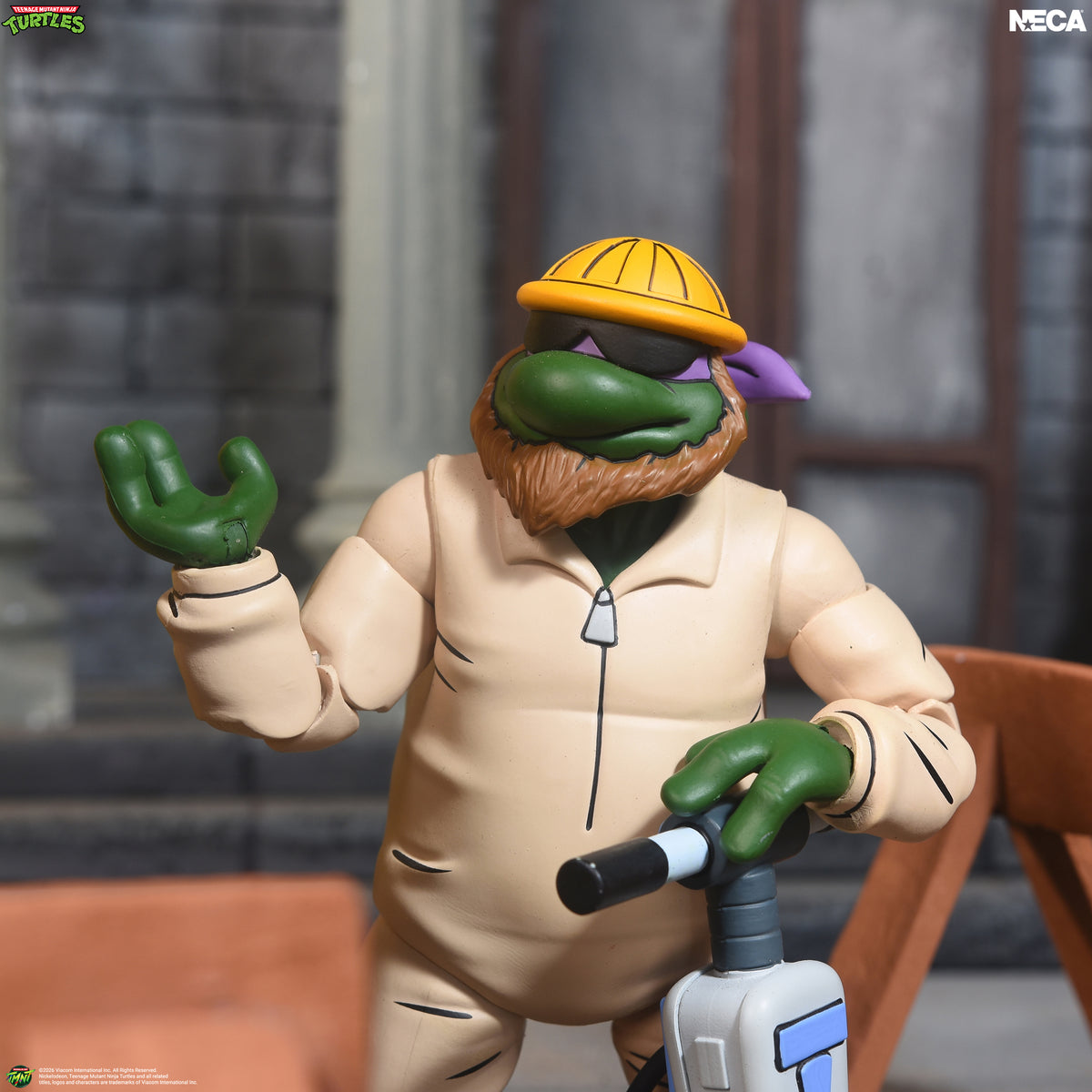 Teenage Mutant Ninja Turtles (1987 Cartoon) - Construction Donatello 7" Scale Action Figure