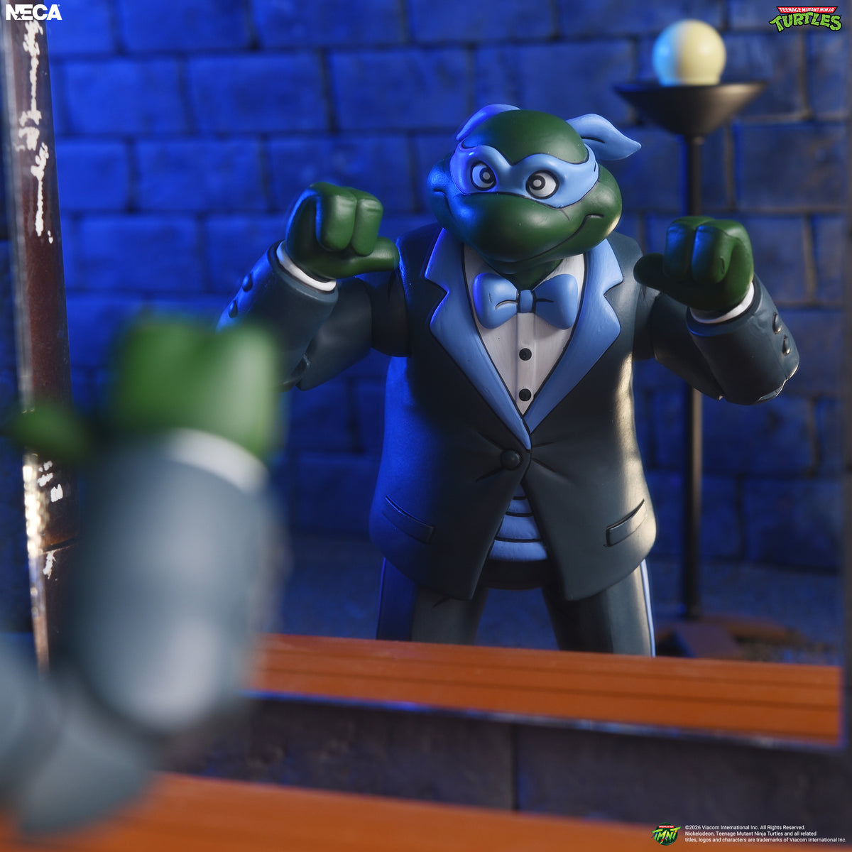 Teenage Mutant Ninja Turtles (1987 Cartoon) - Tuxedo Leonardo 7" Scale Action Figure