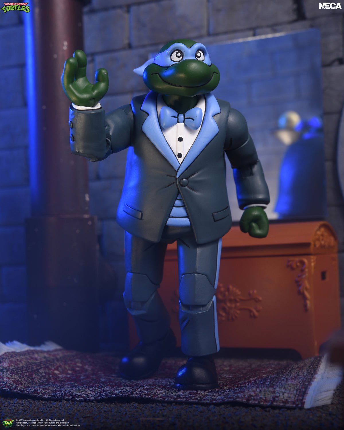 Teenage Mutant Ninja Turtles (1987 Cartoon) - Tuxedo Leonardo 7" Scale Action Figure