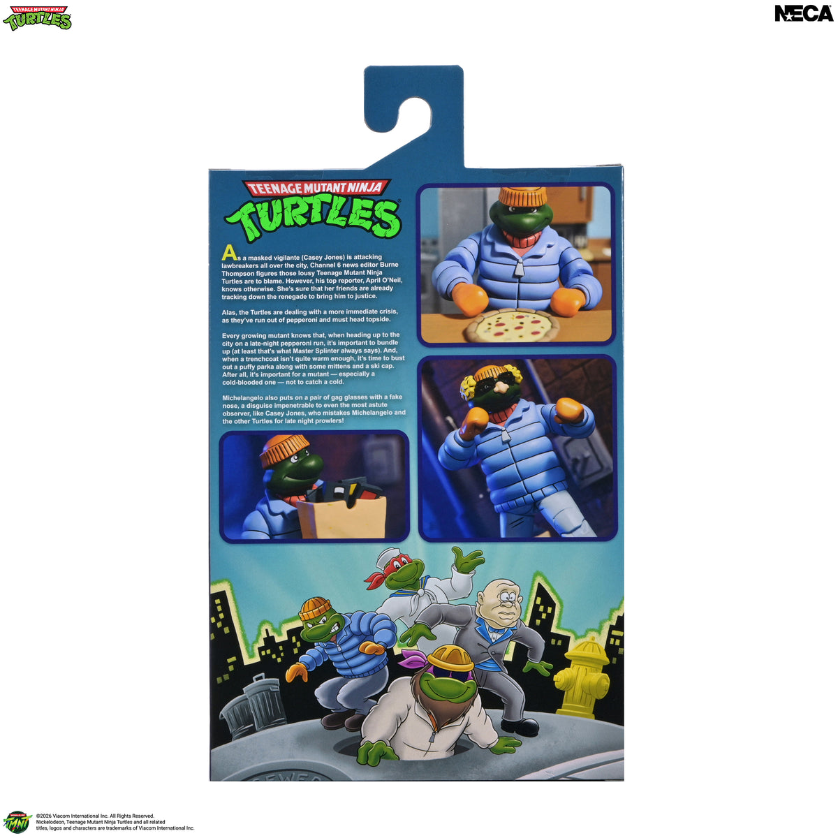 Teenage Mutant Ninja Turtles (1987 Cartoon) - Incognito Michelangelo 7" Scale Action Figure