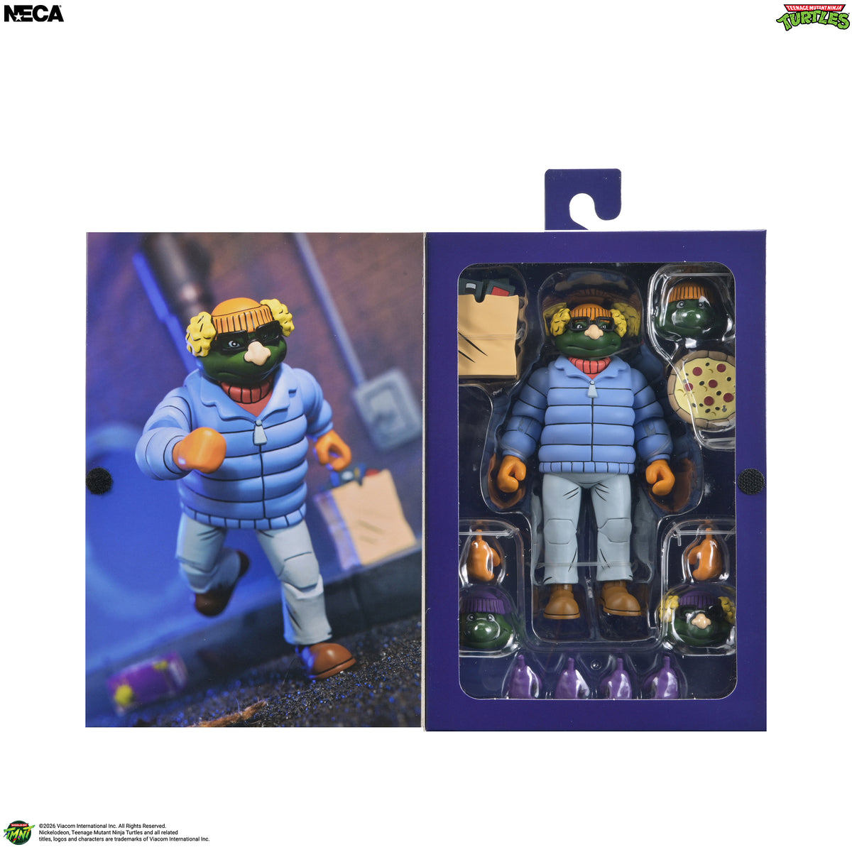 Teenage Mutant Ninja Turtles (1987 Cartoon) - Incognito Michelangelo 7" Scale Action Figure