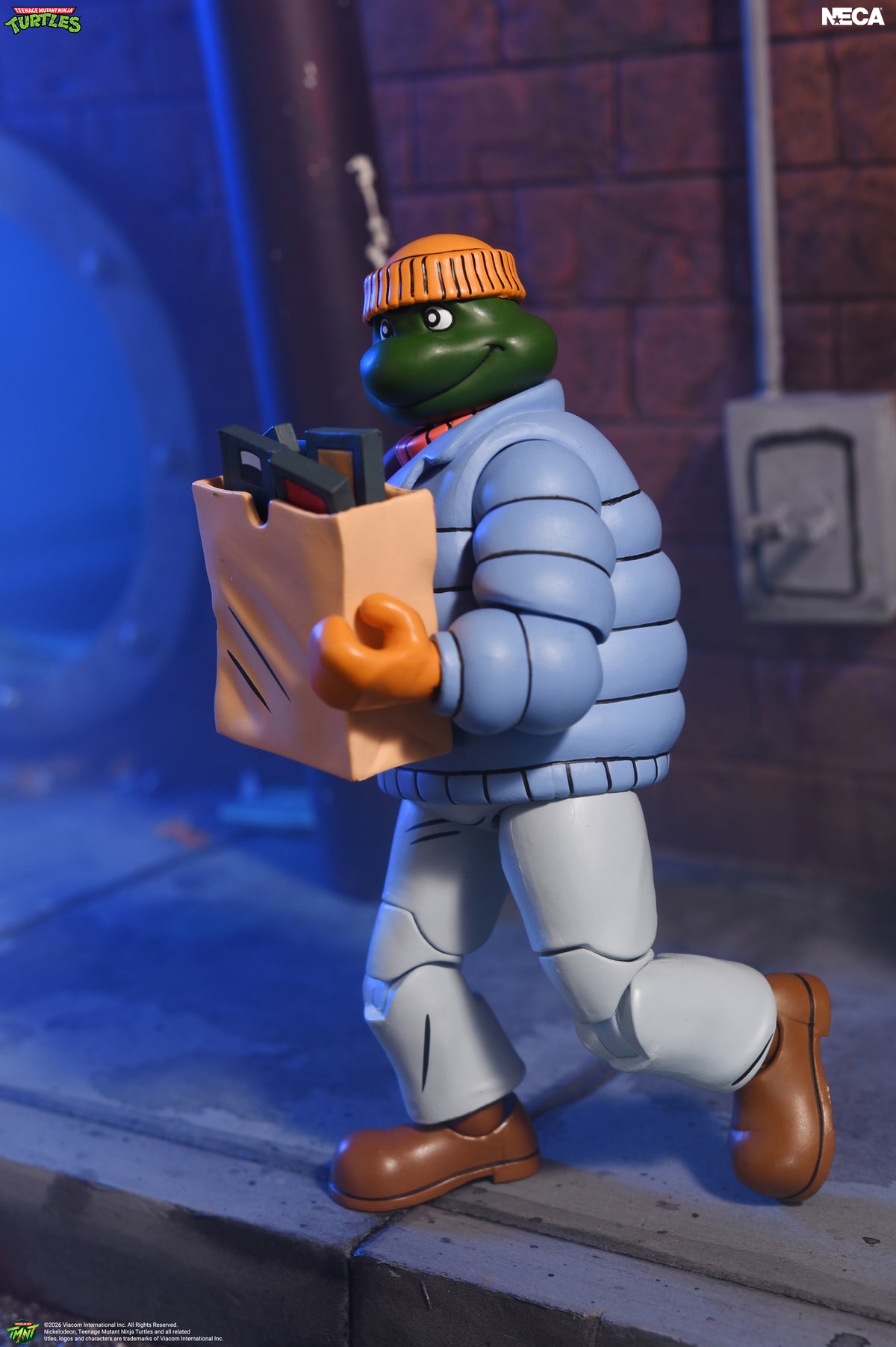 Teenage Mutant Ninja Turtles (1987 Cartoon) - Incognito Michelangelo 7" Scale Action Figure