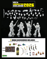Teenage Mutant Ninja Turtles (2012 Cartoon) - Sketch Turtles 7" Scale Action Figure 4-Pack (2026 CON EXCLUSIVE) on the NECA Store