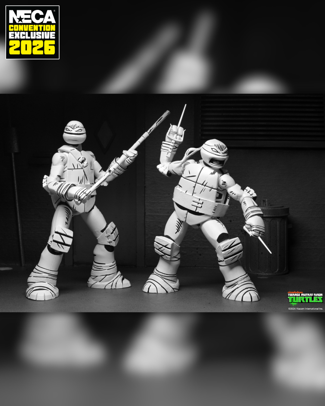 Teenage Mutant Ninja Turtles (2012 Cartoon) - Sketch Turtles 7" Scale Action Figure 4-Pack (2026 CON EXCLUSIVE) on the NECA Store
