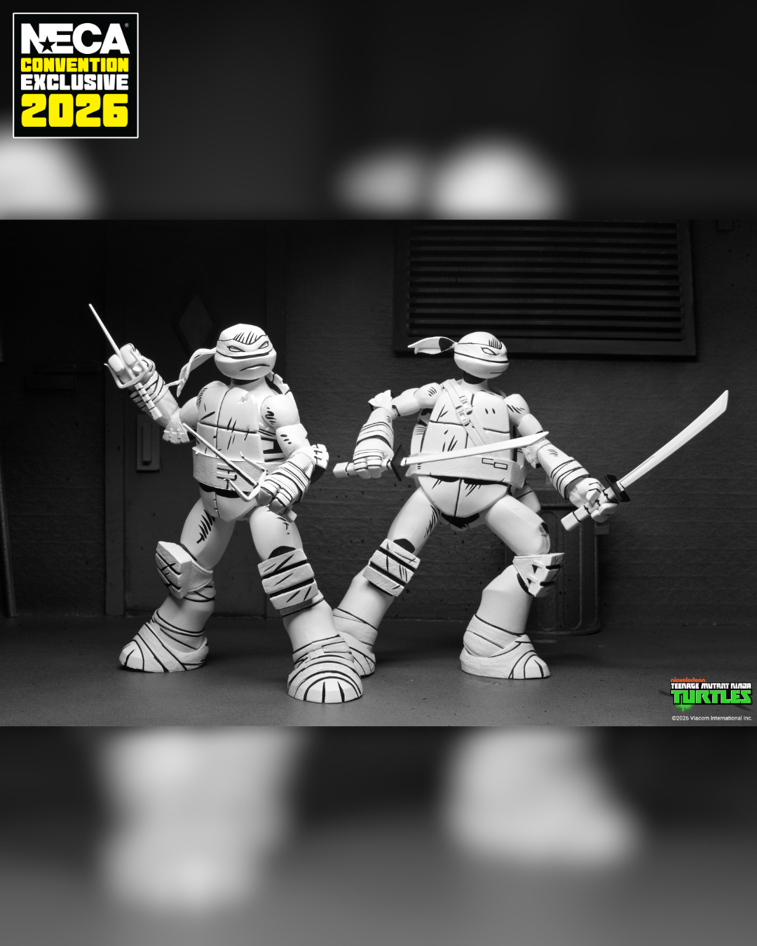 Teenage Mutant Ninja Turtles (2012 Cartoon) - Sketch Turtles 7" Scale Action Figure 4-Pack (2026 CON EXCLUSIVE) on the NECA Store