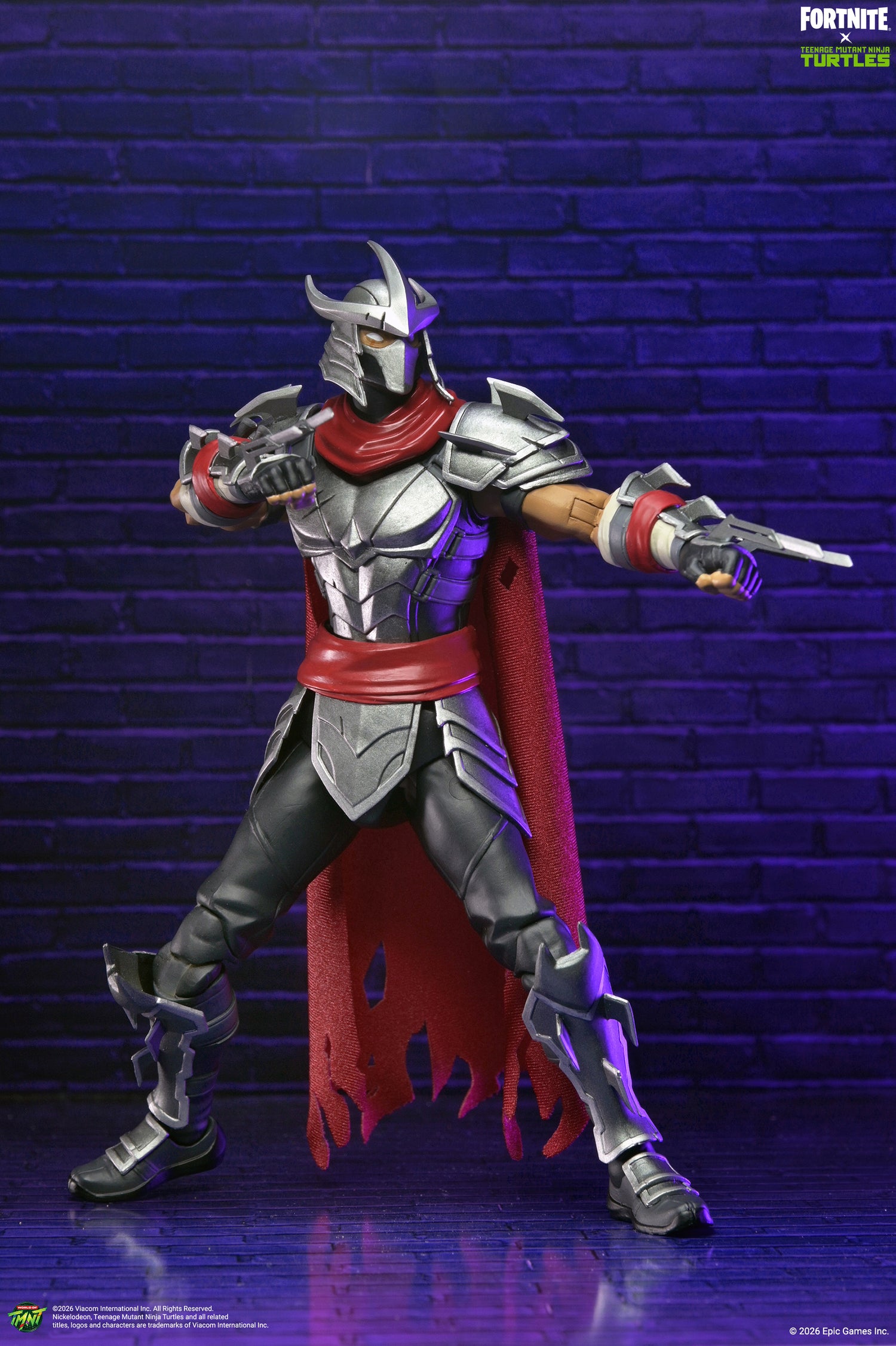 Fortnite x Teenage Mutant Ninja Turtles - Shredder 7” Scale Action Figure on the NECA Store