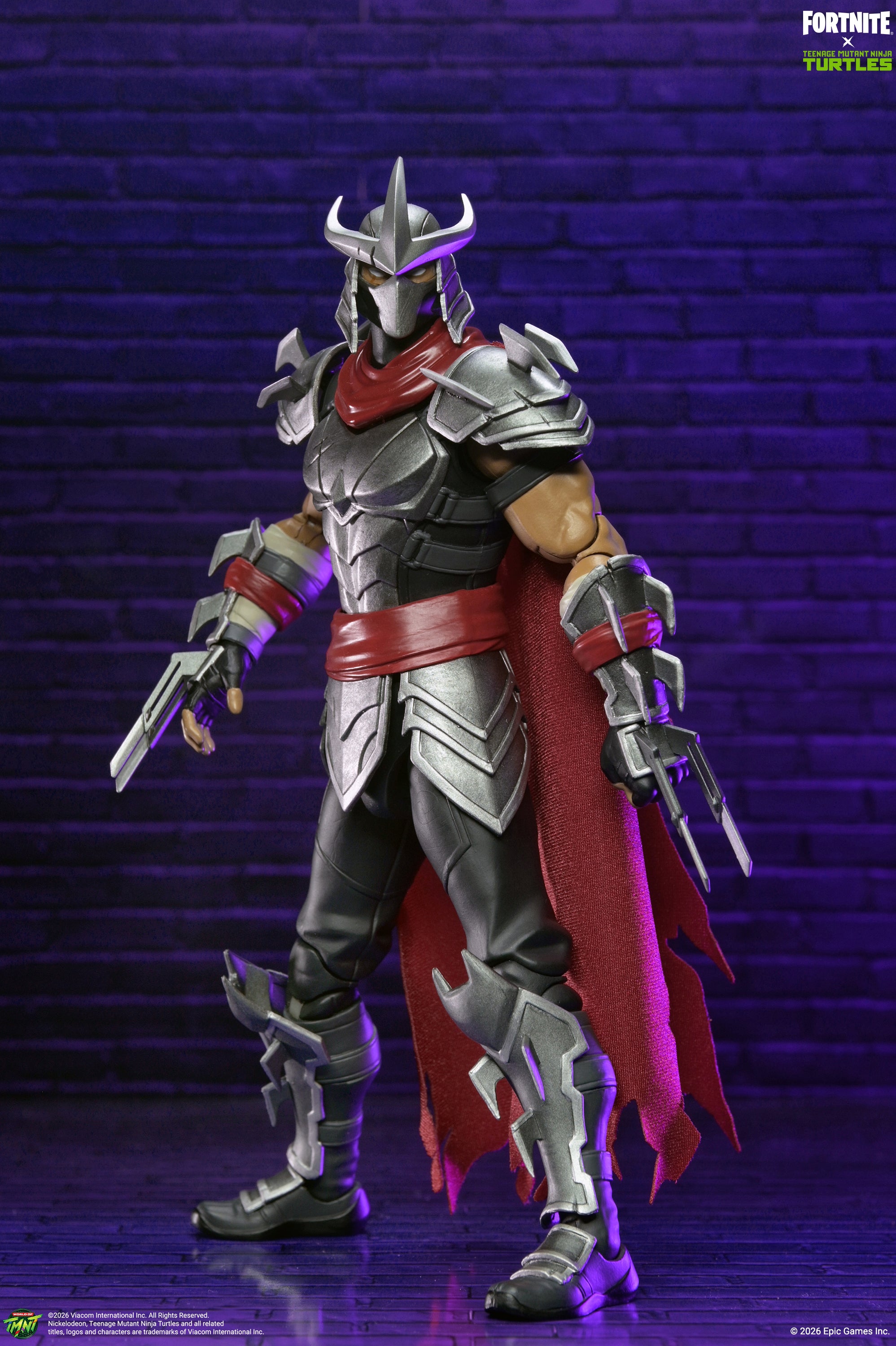 Fortnite x Teenage Mutant Ninja Turtles - Shredder 7” Scale Action Figure on the NECA Store