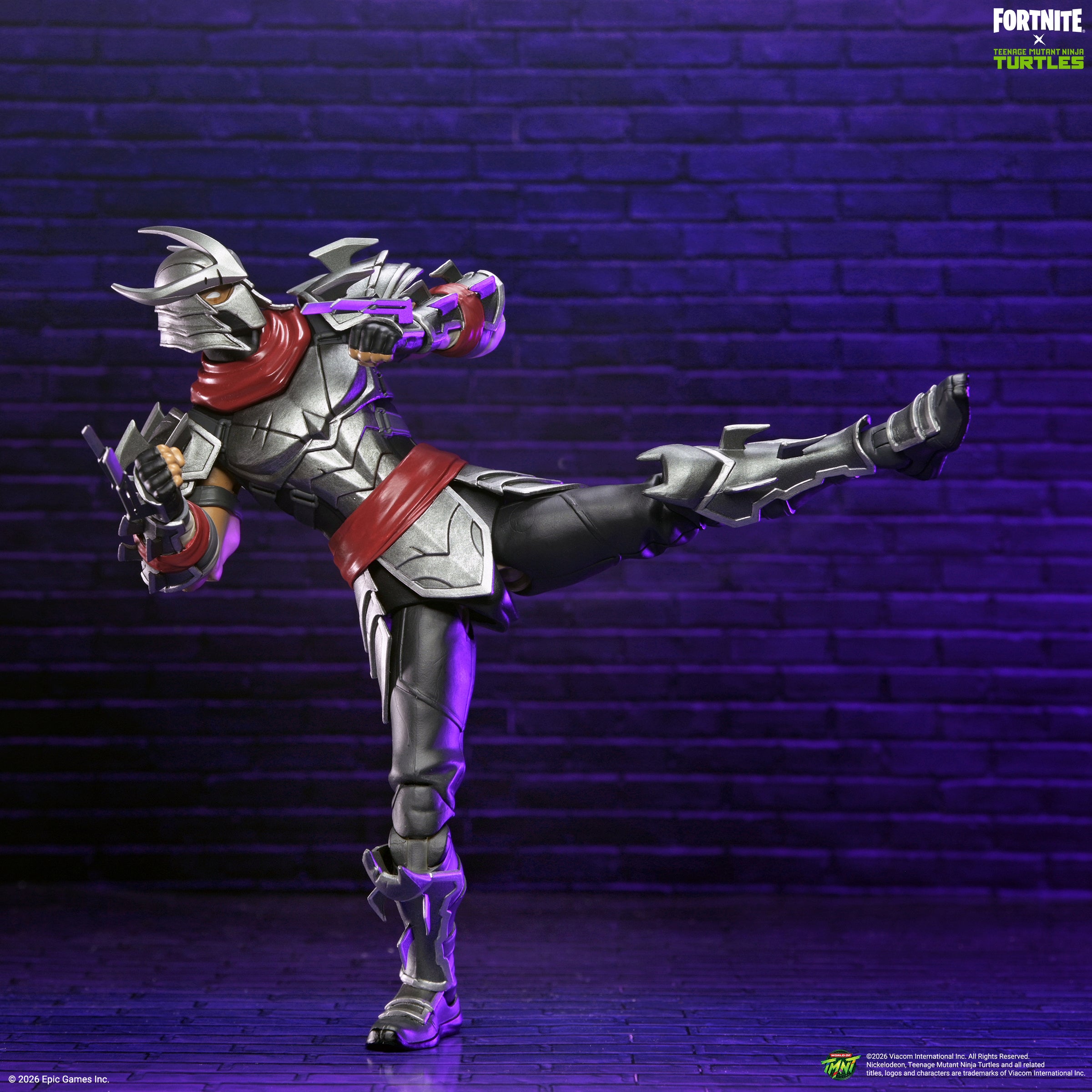 Fortnite x Teenage Mutant Ninja Turtles - Shredder 7” Scale Action Figure on the NECA Store