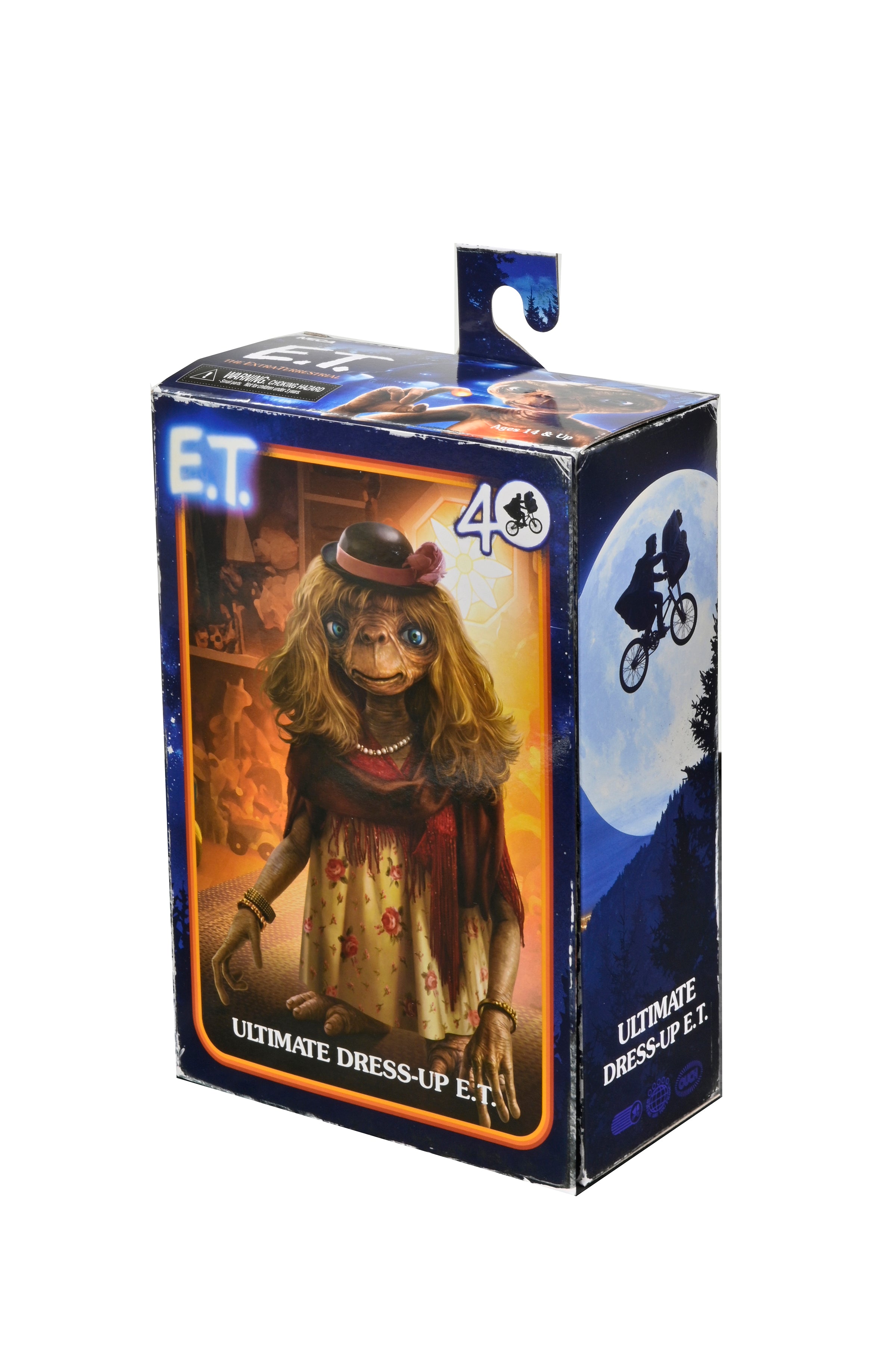 E.T. 40th Anniversary - 7&quot; Scale Action Figure - Ultimate Dress Up E.T.