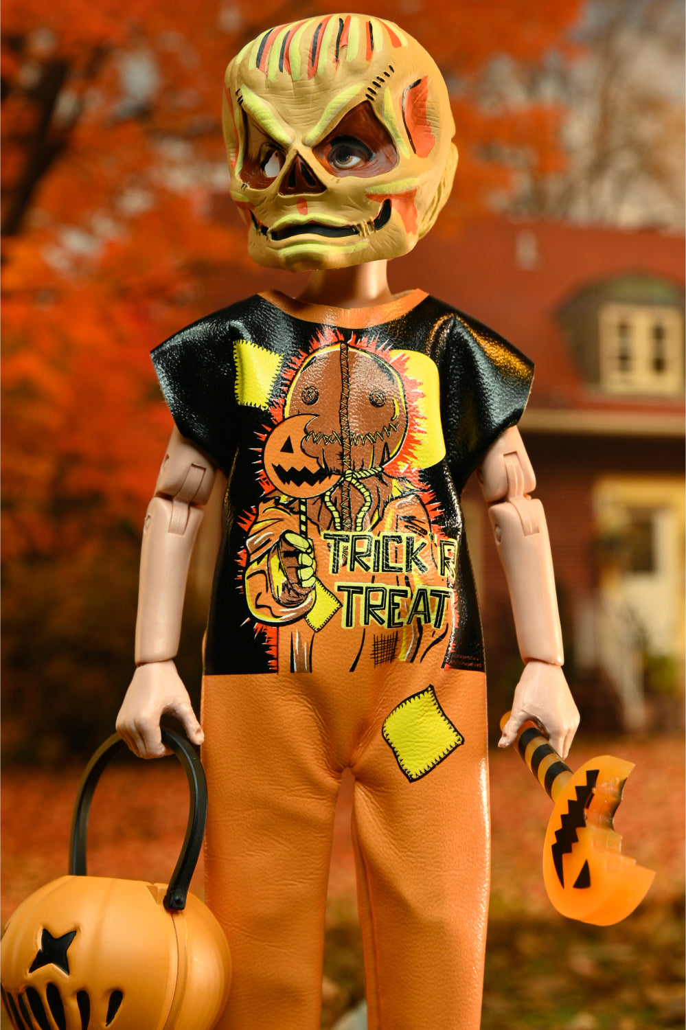 Ben Cooper Costume Kids Collection Series 4 - Trick 'r Treat Sam Costumed 6" Action Figure - NECA