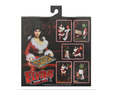 Elvira - "Scary Xmas" Elvira 8" Clothed Action Figure - NECA