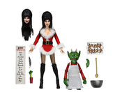 Elvira - "Scary Xmas" Elvira 8" Clothed Action Figure - NECA