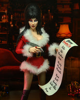 Elvira - "Scary Xmas" Elvira 8" Clothed Action Figure - NECA