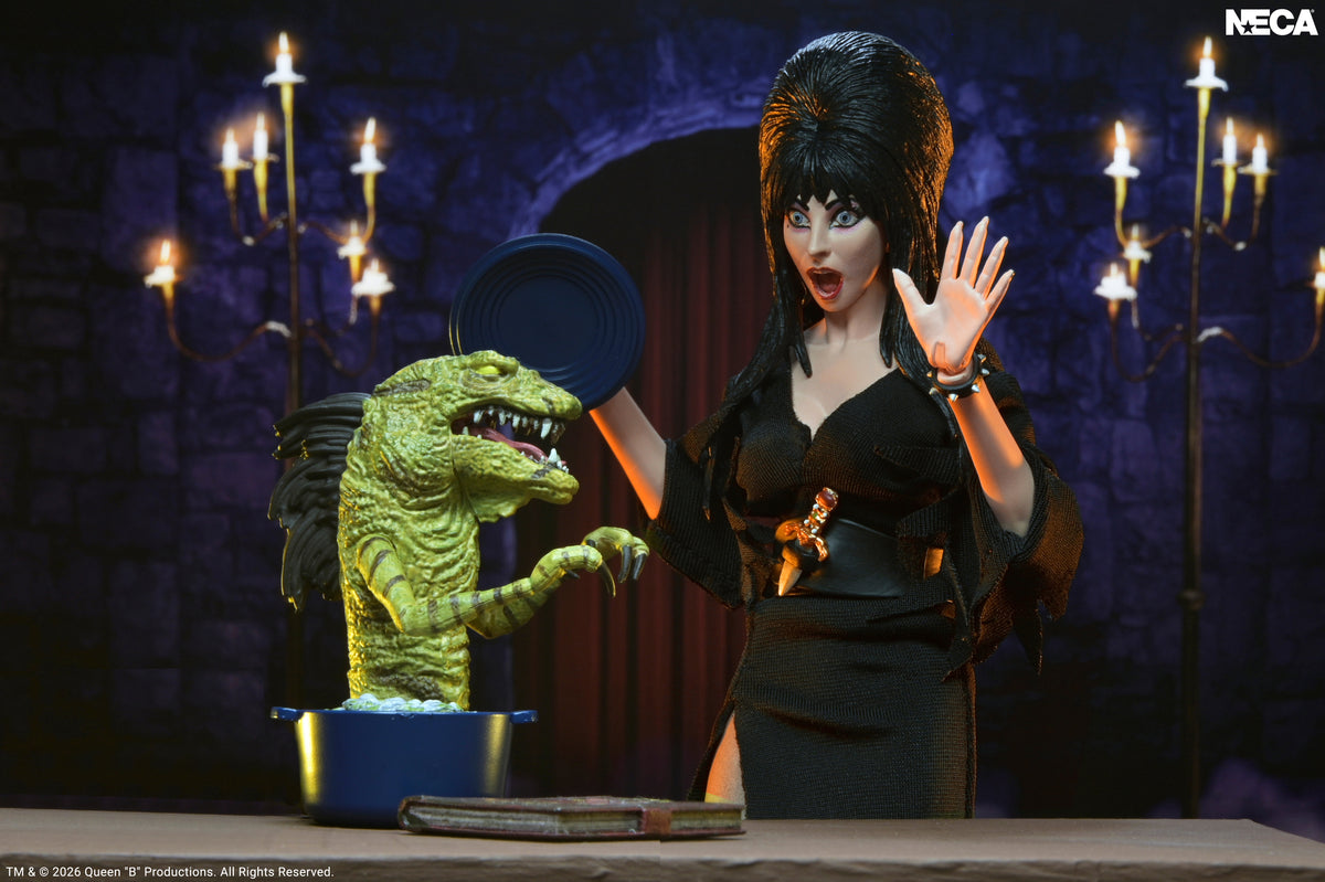 Ultimate Elvira 7” Scale Action Figure on the NECA Store