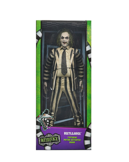 Beetlejuice 18&quot; Action Figure with Sound - NECA