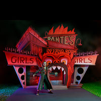 Beetlejuice (1988) - Ultimate Trench Coat with Spikes Beetlejuice 7" Scale Action Figure and Dante’s Inferno Room Deluxe Set (PRE-ORDER)