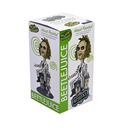 Beetlejuice (1988) - Beetlejuice Striped Suit Head Knocker - NECA