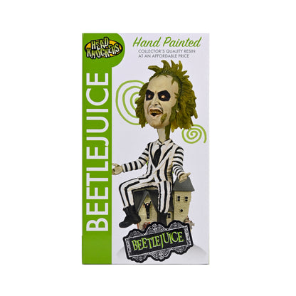 Beetlejuice (1988) - Beetlejuice Striped Suit Head Knocker - NECA