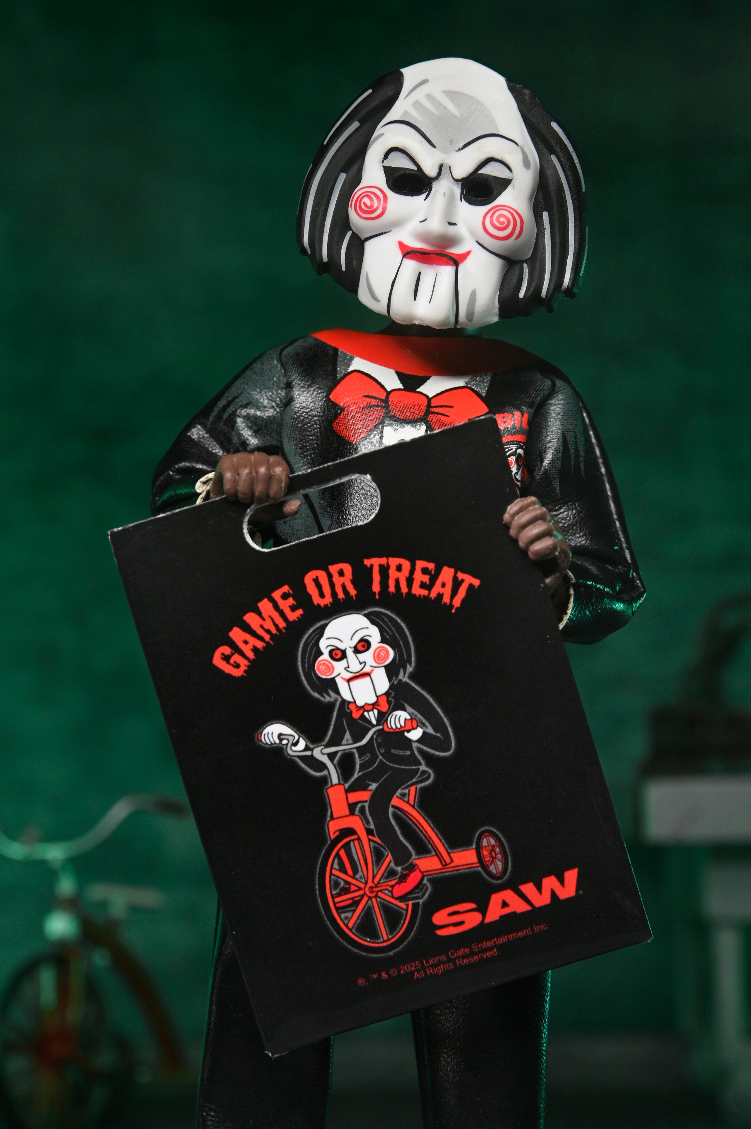 Saw x Ben Cooper Costume Kids Collection - Billy the Puppet 6” Costumed Action Figure (SERIES 9) - NECA