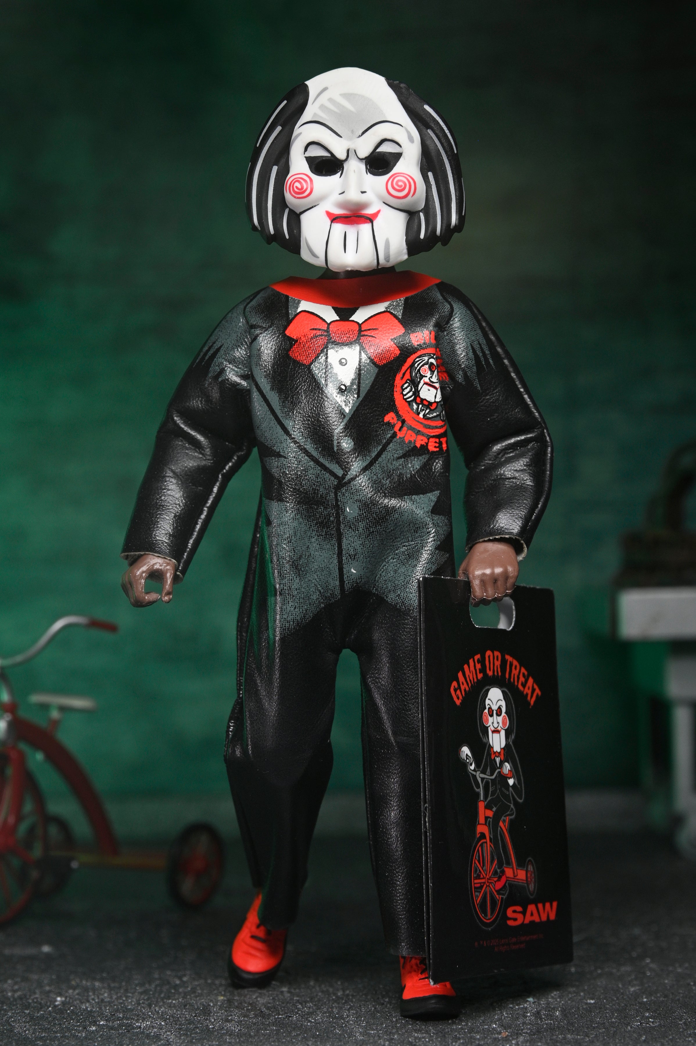 Saw x Ben Cooper Costume Kids Collection - Billy the Puppet 6” Costumed Action Figure (SERIES 9) - NECA