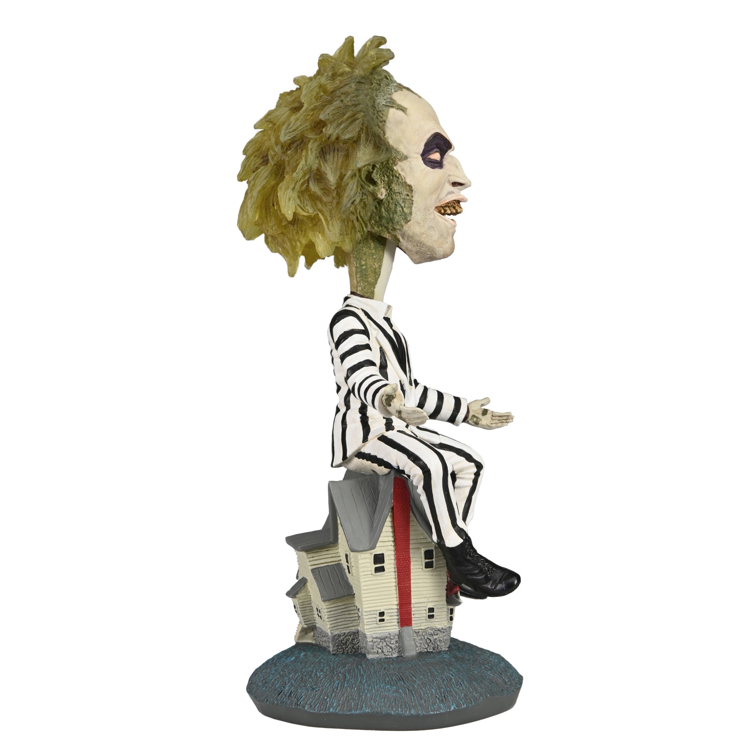 Beetlejuice (1988) - Beetlejuice Striped Suit Head Knocker - NECA