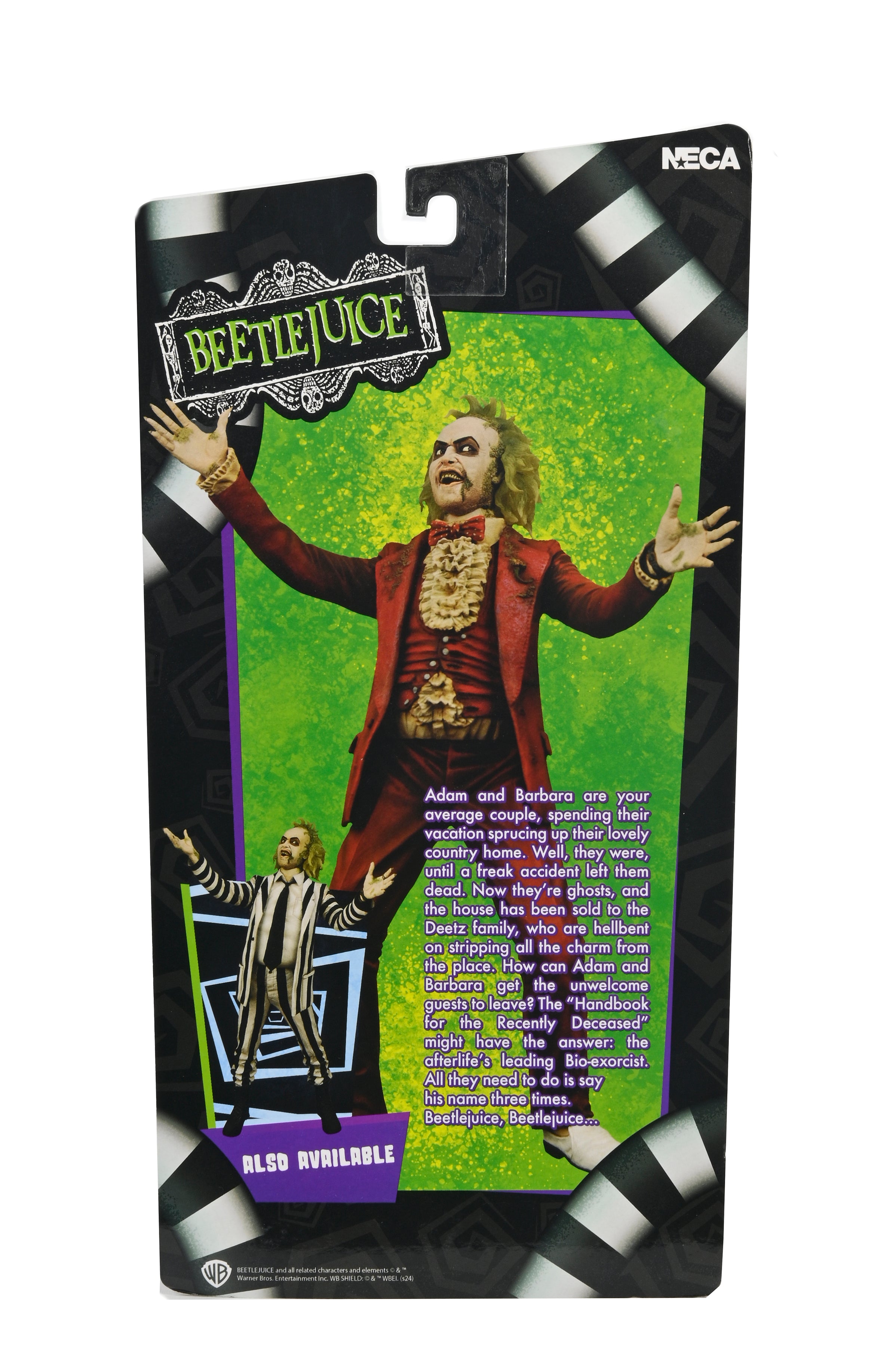 Beetlejuice - Beetlejuice in Red Tux 7" Action Figure - NECA