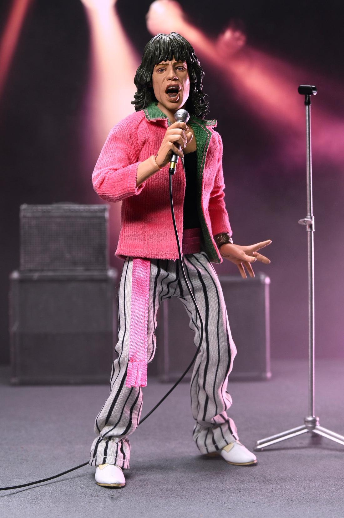 The Rolling Stones - Mick Jagger (1975) 8” Clothed Action Figure - NECA