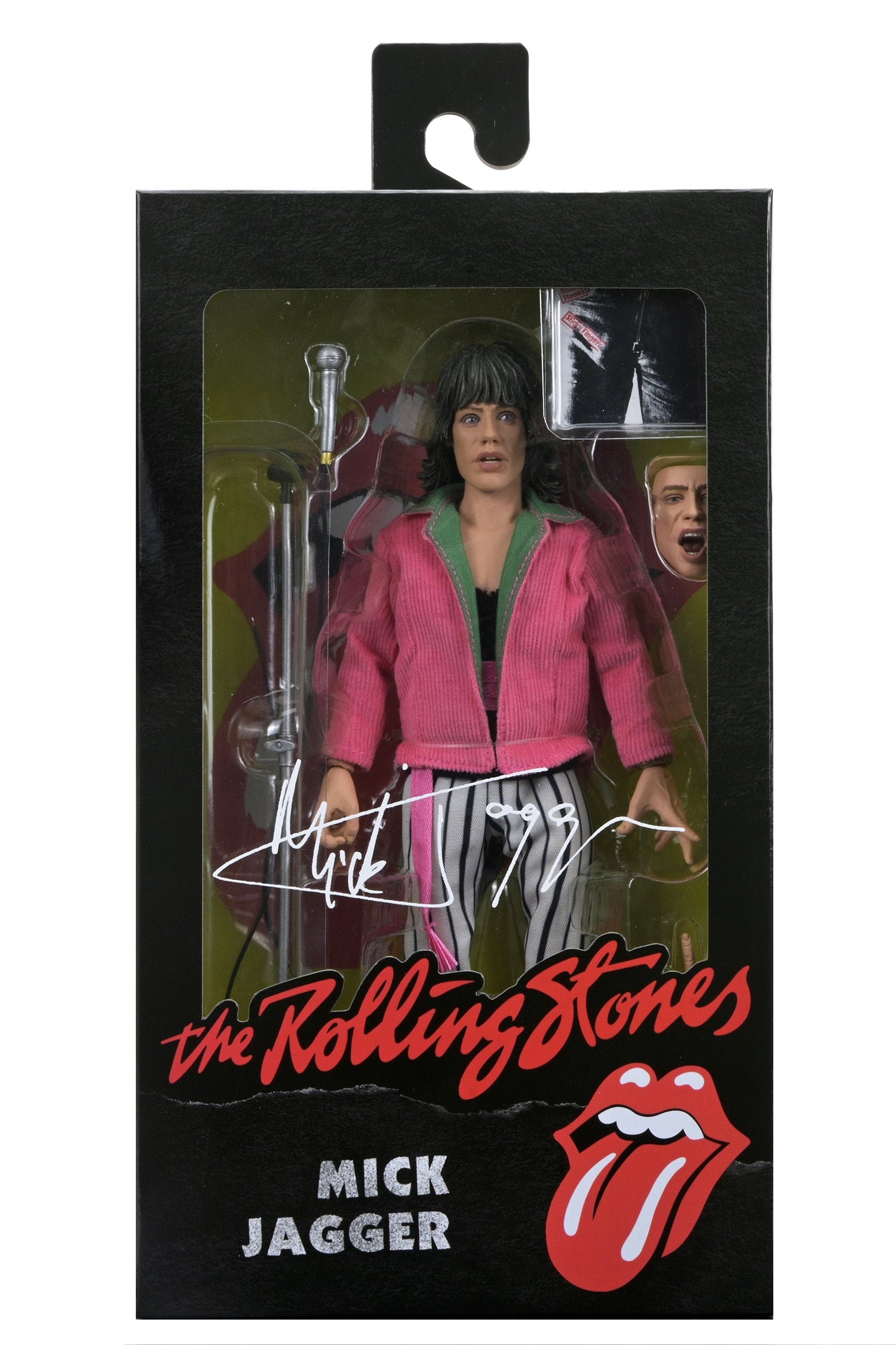 The Rolling Stones - Mick Jagger (1975) 8” Clothed Action Figure - NECA