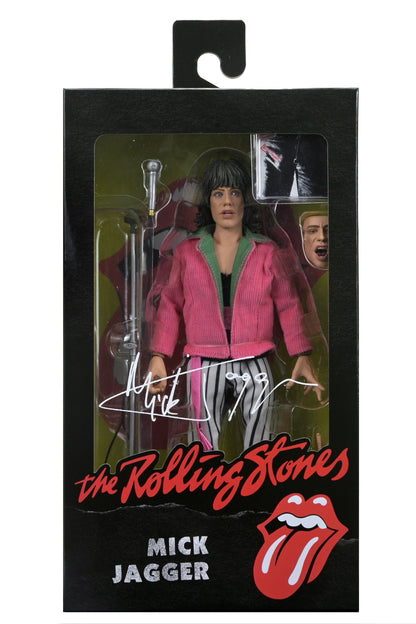 The Rolling Stones - Mick Jagger (1975) 8” Clothed Action Figure - NECA