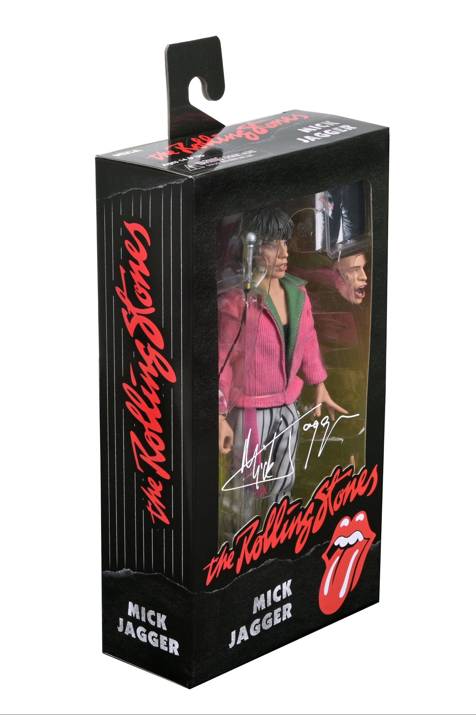 Mick Jaggerフィギュア マイク付き【新品未使用】 The Rolling Stones - Mick Jagger (1975) 8” Clothed Action Figure