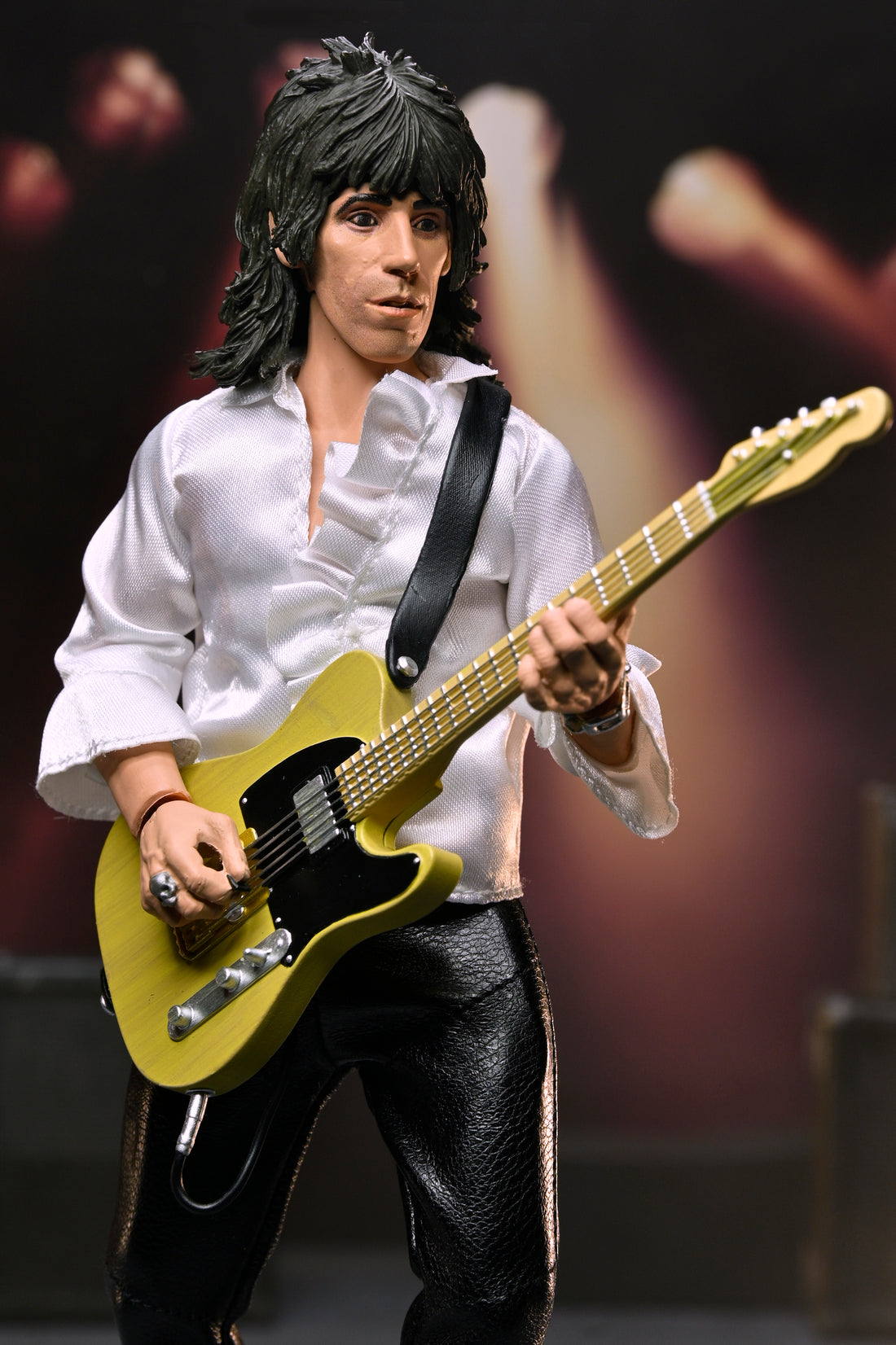 The Rolling Stones - Keith Richards (1975) 8” Clothed Action Figure - NECA
