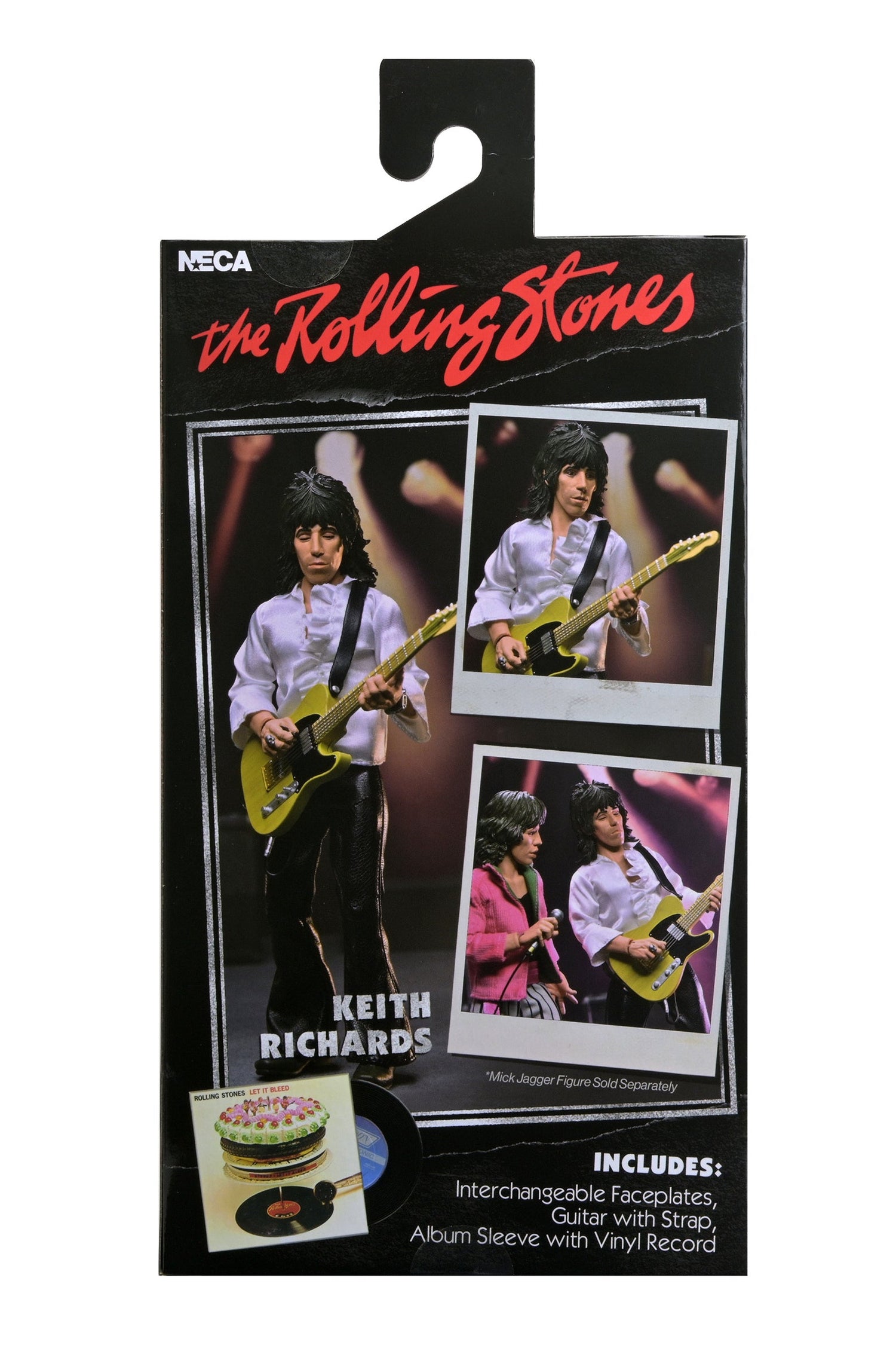 The Rolling Stones - Keith Richards (1975) 8” Clothed Action Figure on the NECA Store