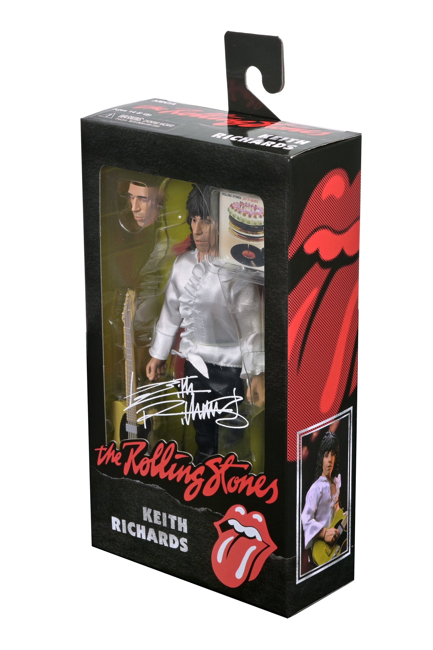 The Rolling Stones - Keith Richards (1975) 8” Clothed Action Figure on the NECA Store
