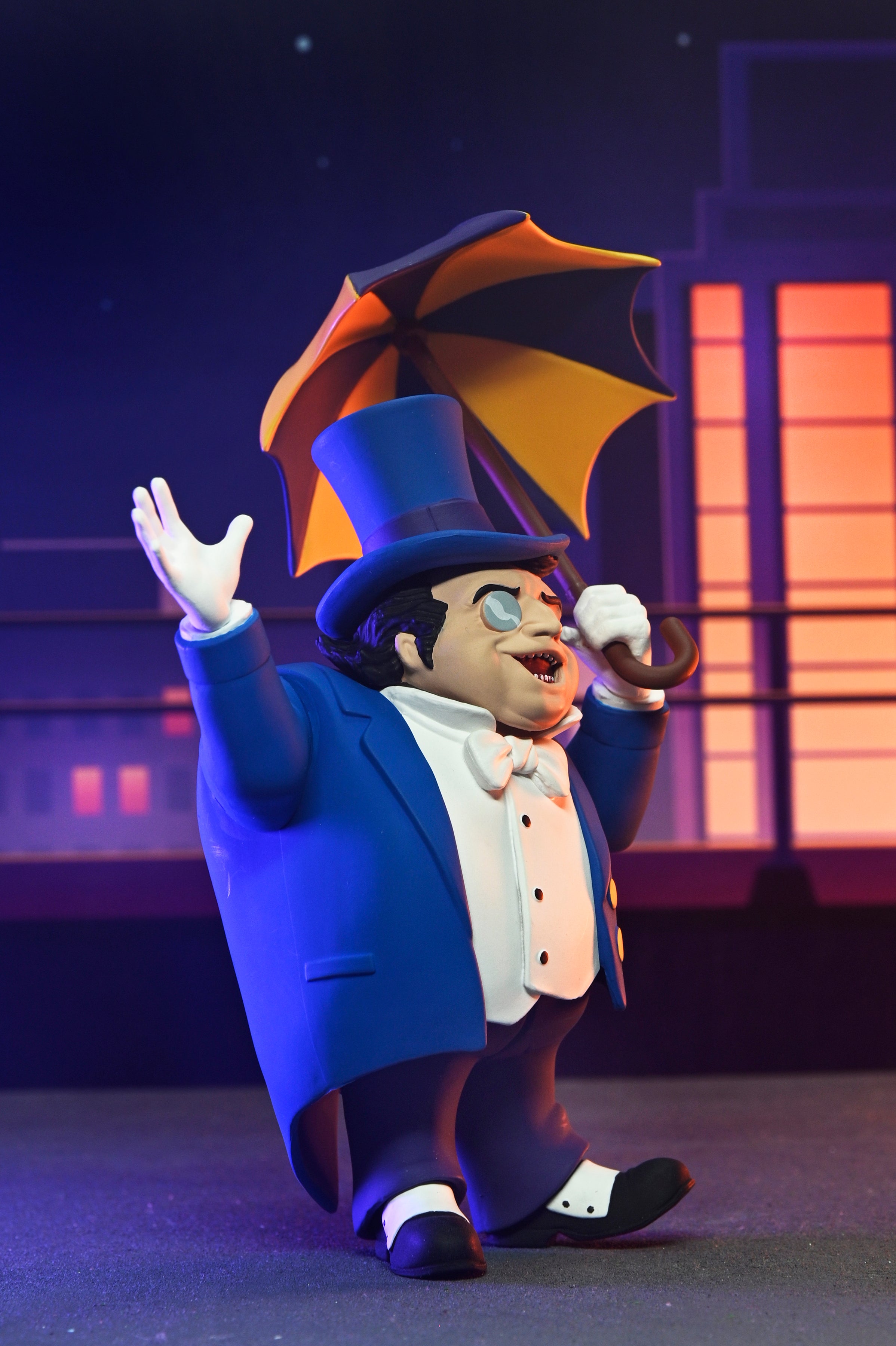 DC Comics (Classic Comics) - Toony Classics Penguin 6&quot; Scale Action Figure (Blue Suit) - NECA