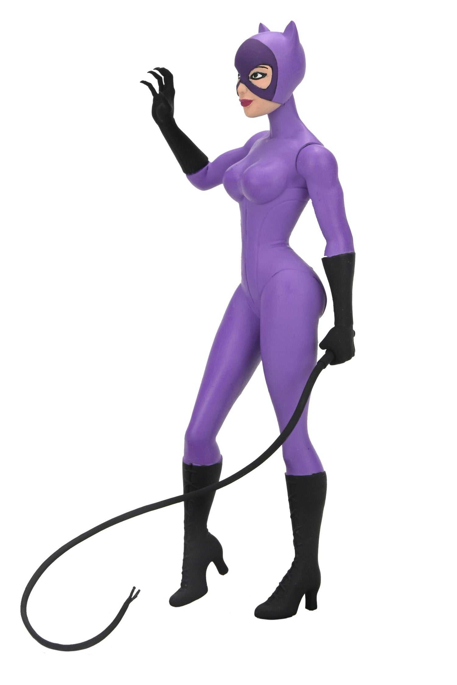 DC Comics (Classic Comics) - Toony Classics Catwoman 6&quot; Scale Action Figure (Purple Suit) - NECA