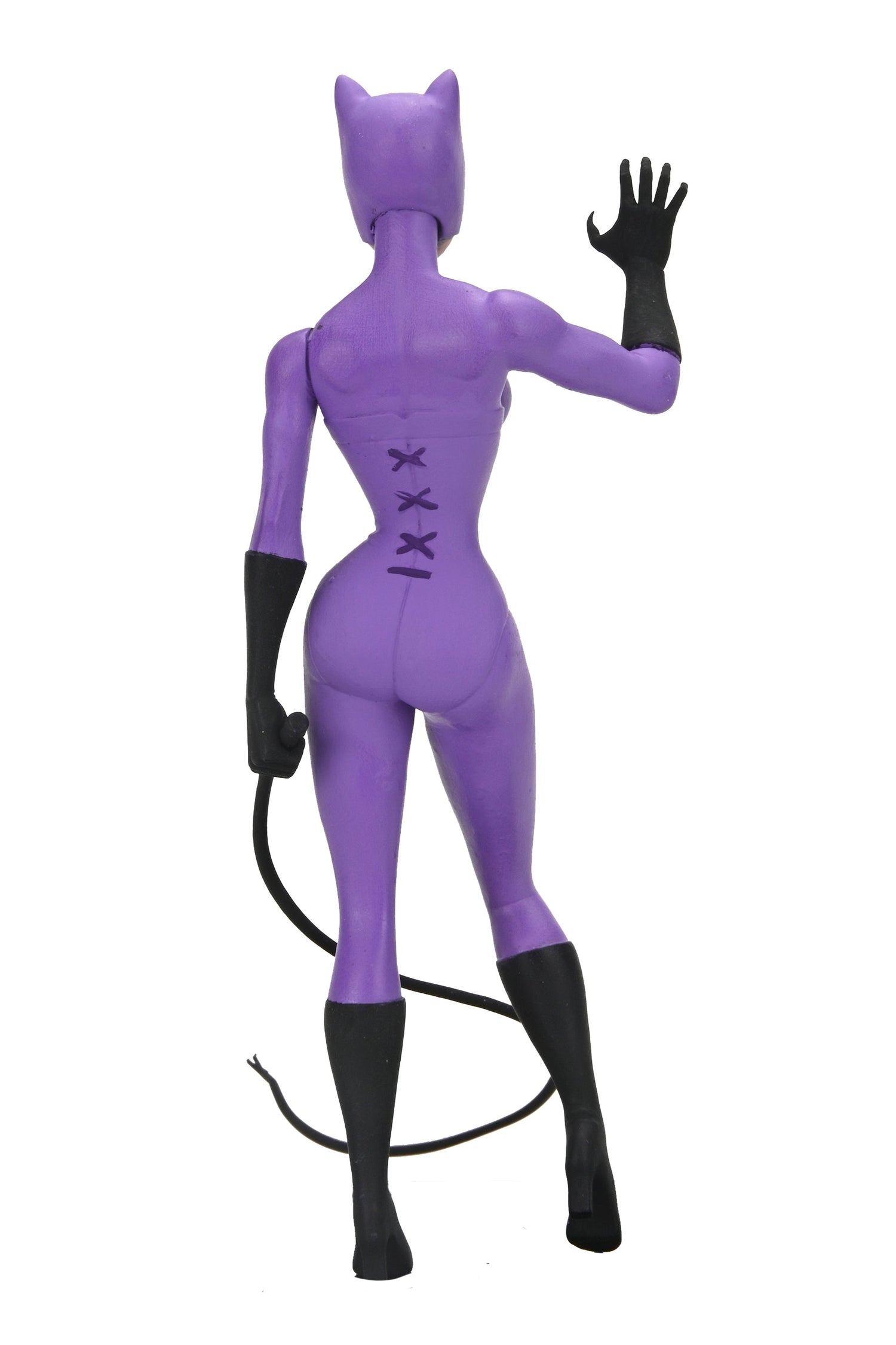 DC Comics (Classic Comics) - Toony Classics Catwoman 6&quot; Scale Action Figure (Purple Suit) - NECA