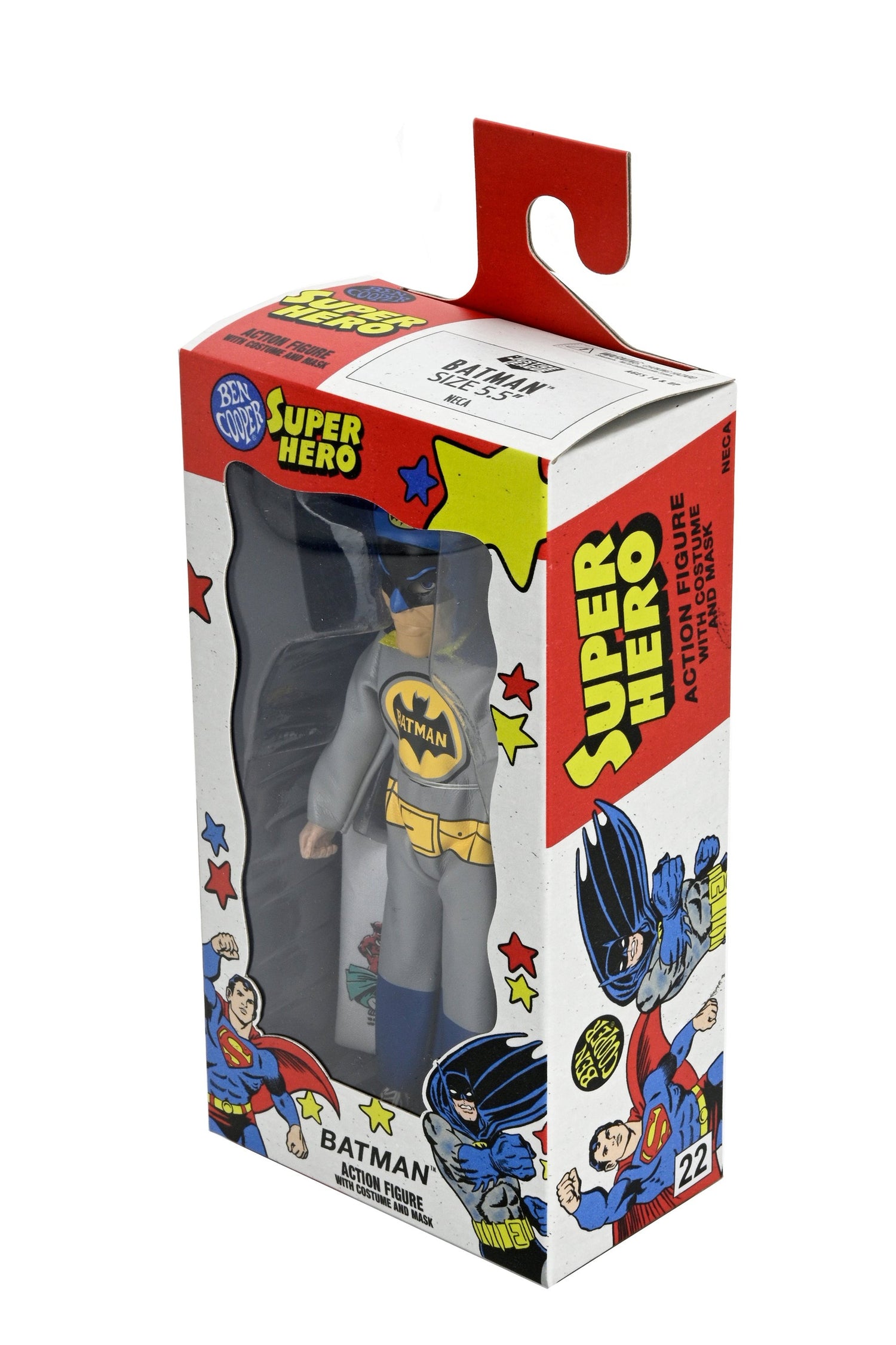 DC Comics x Ben Cooper Costume Kids Collection Series 5 - Batman Costumed Action Figure - NECA