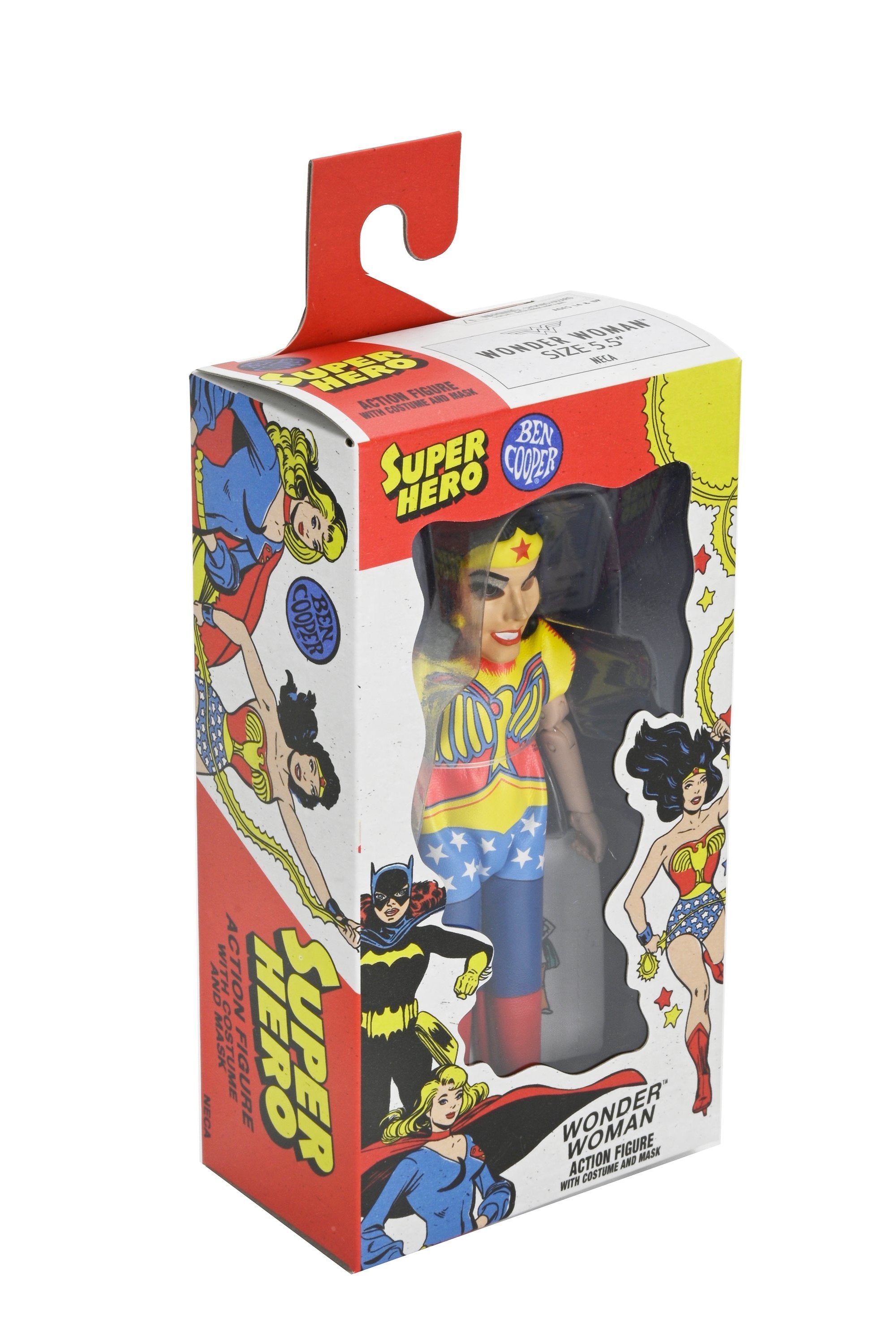 DC Comics x Ben Cooper Costume Kids Collection Series 5 - Wonder Woman Costumed Action Figure - NECA