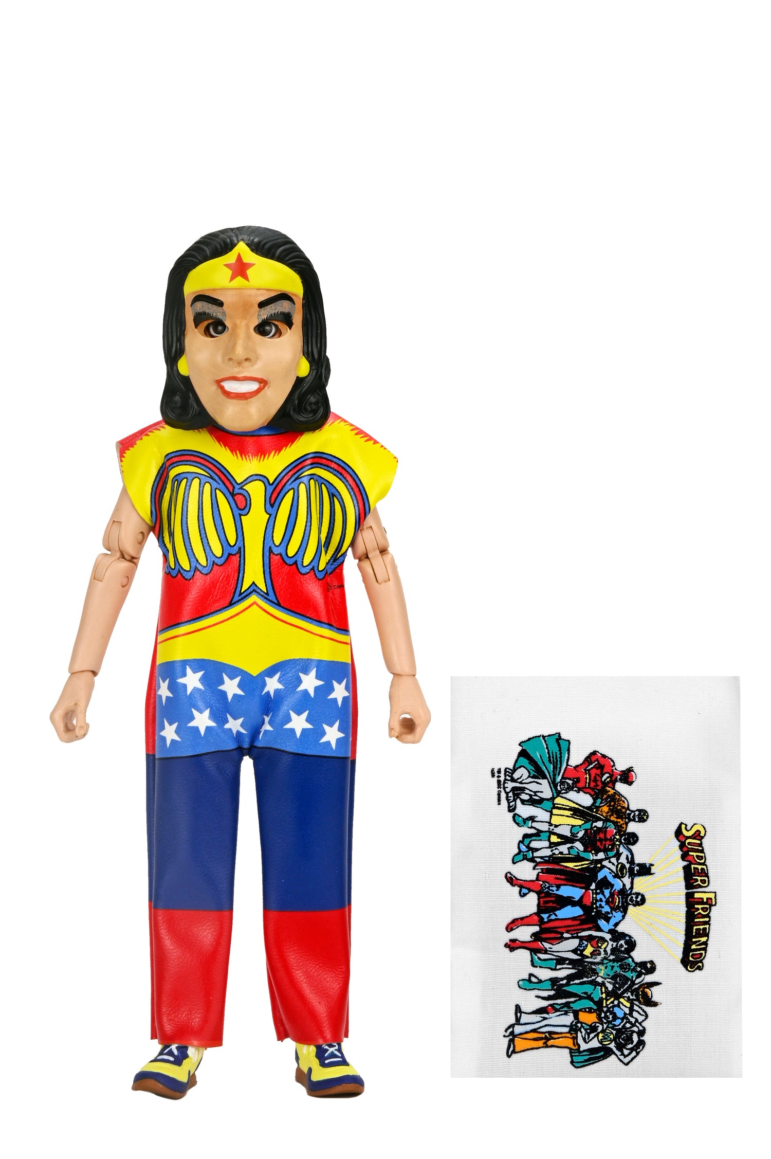 DC Comics x Ben Cooper Costume Kids Collection Series 5 - Wonder Woman Costumed Action Figure - NECA